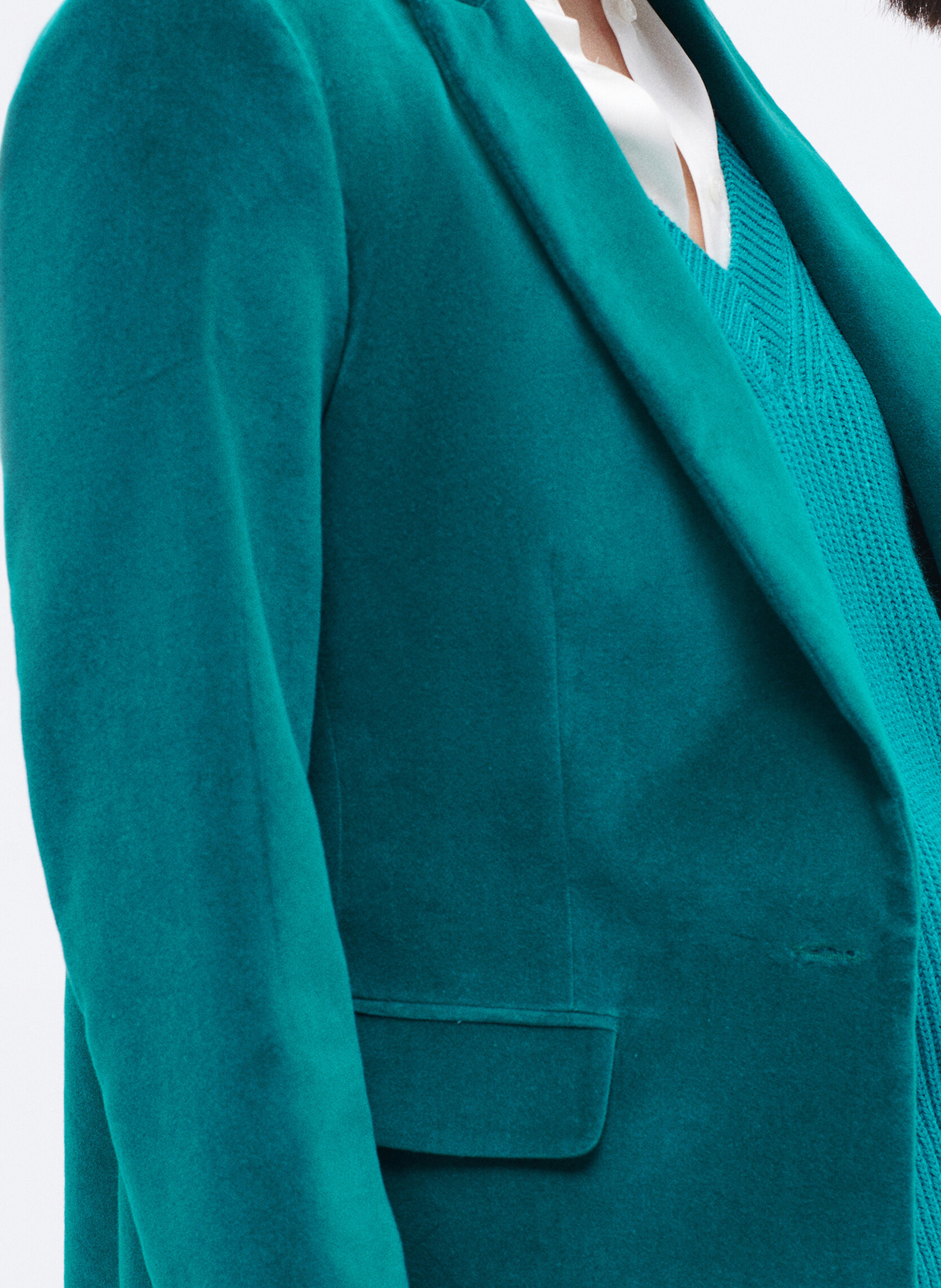 Veste de tailleur CAROLL Bleu