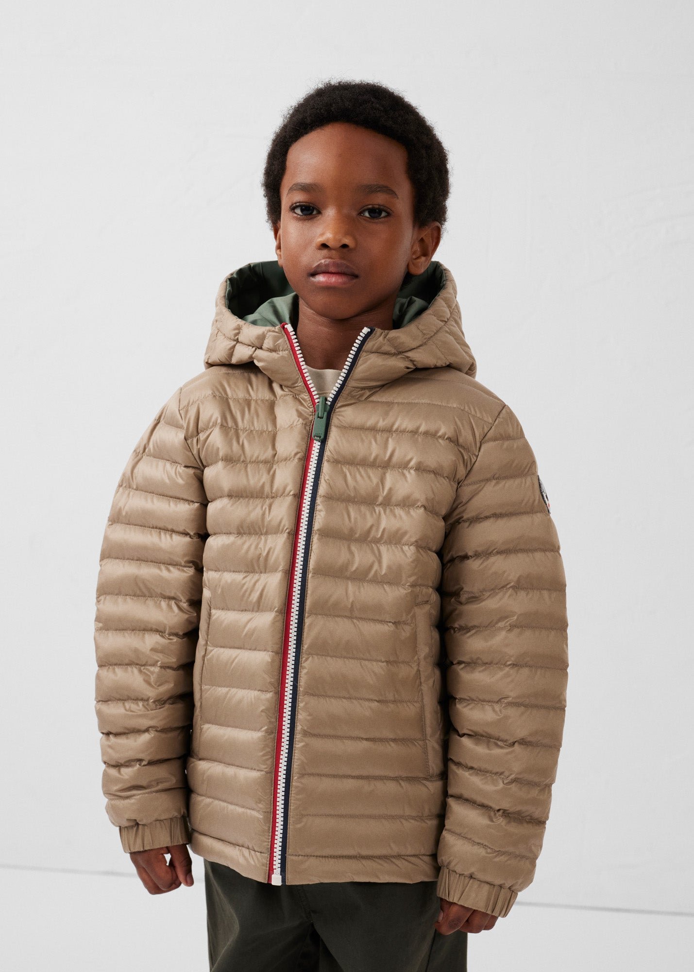 Doudoune enfant réversible sauda JOTT Vert