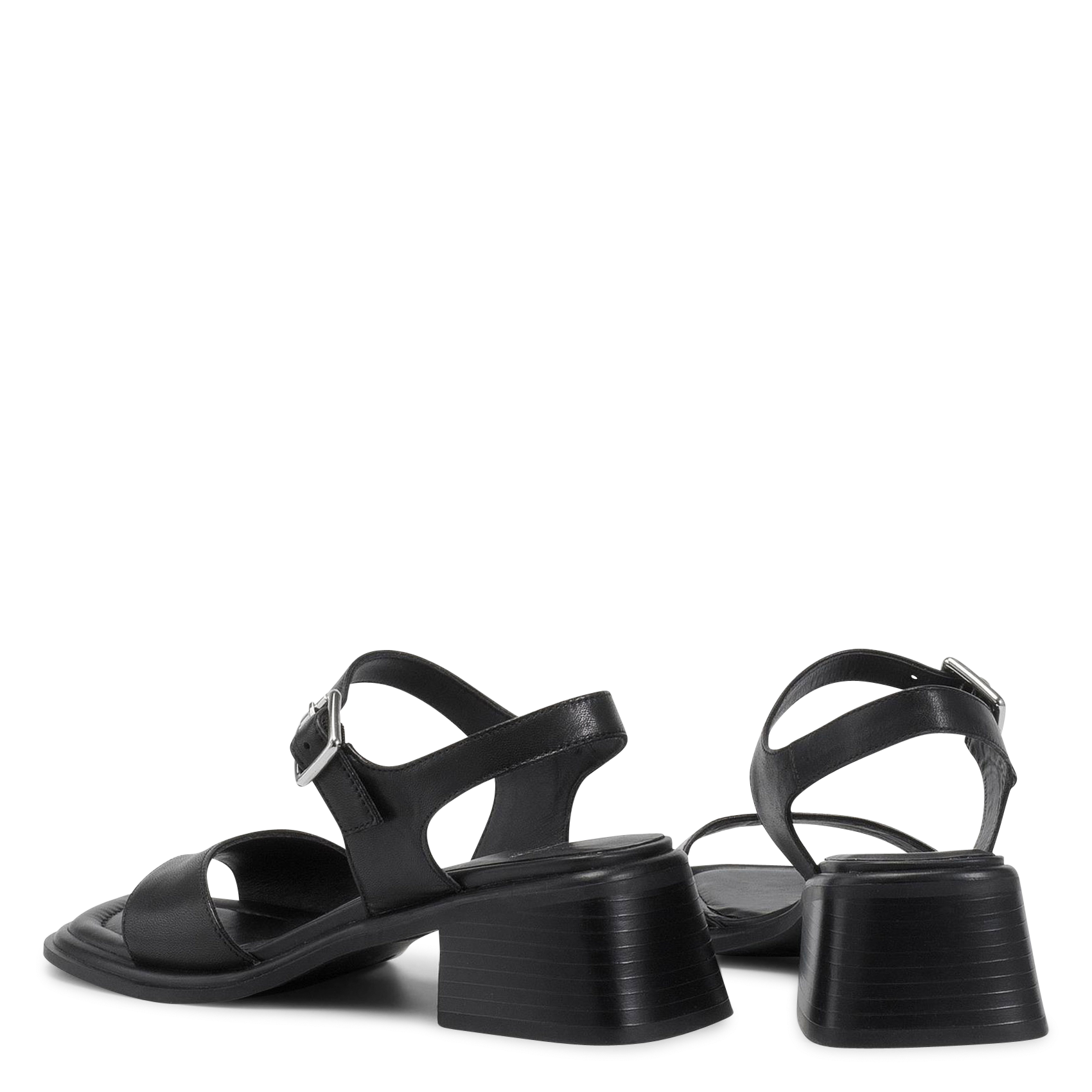 Alice - Ledersandalen mit Absatz VAGABOND Schwarz