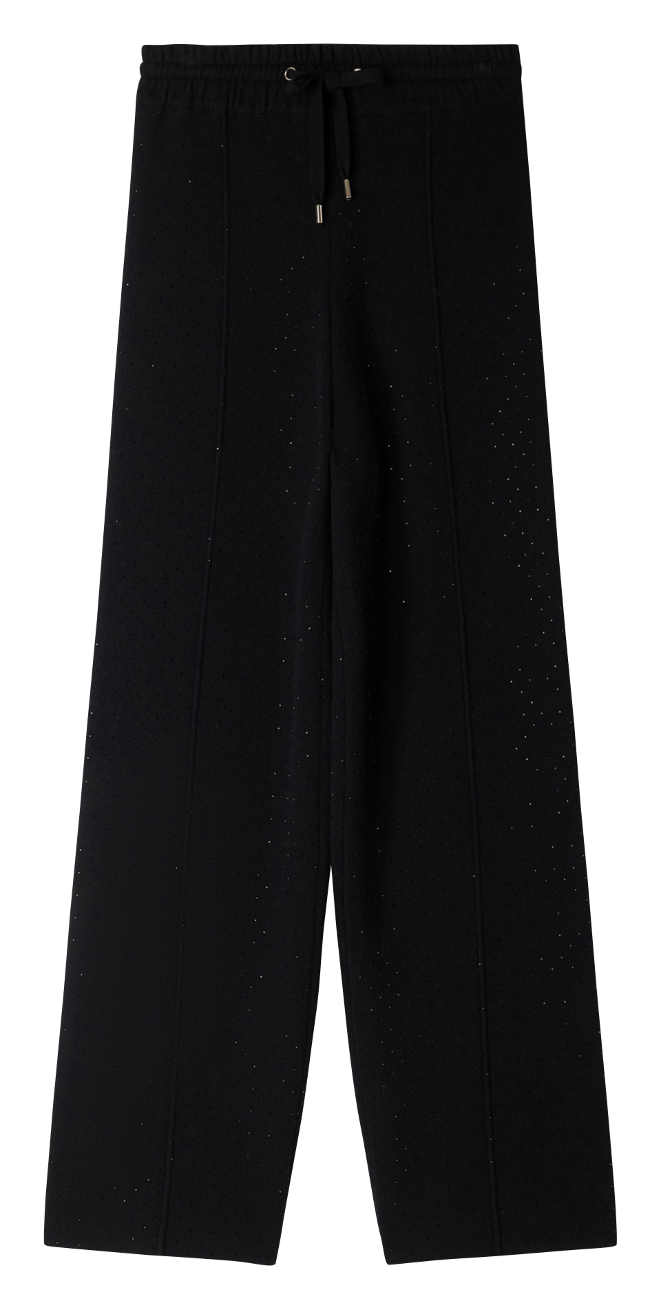 Karottenhose aus Woll-Mix SANDRO Schwarz
