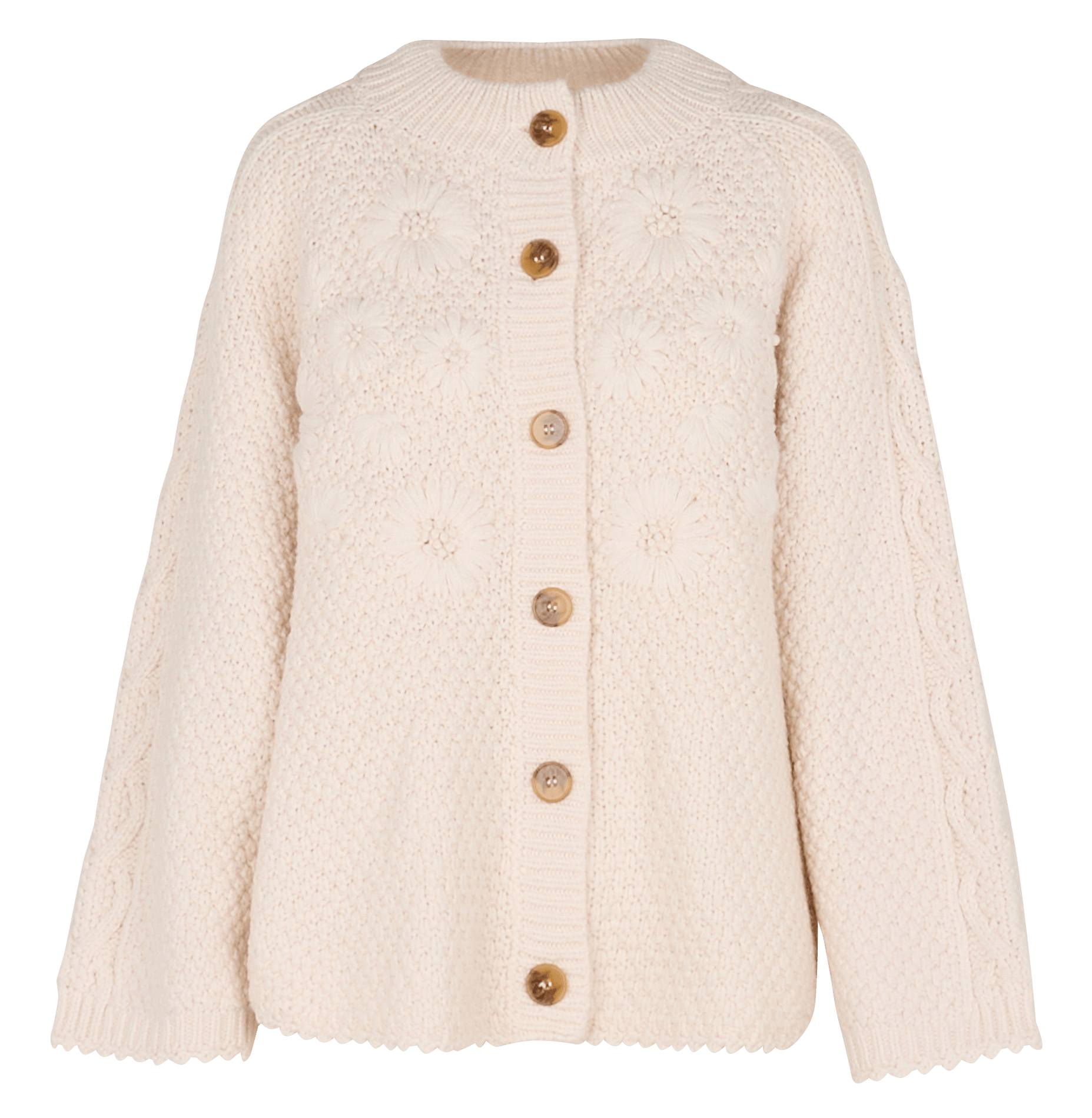 Vest met ronde hals LOUISE MISHA Beige