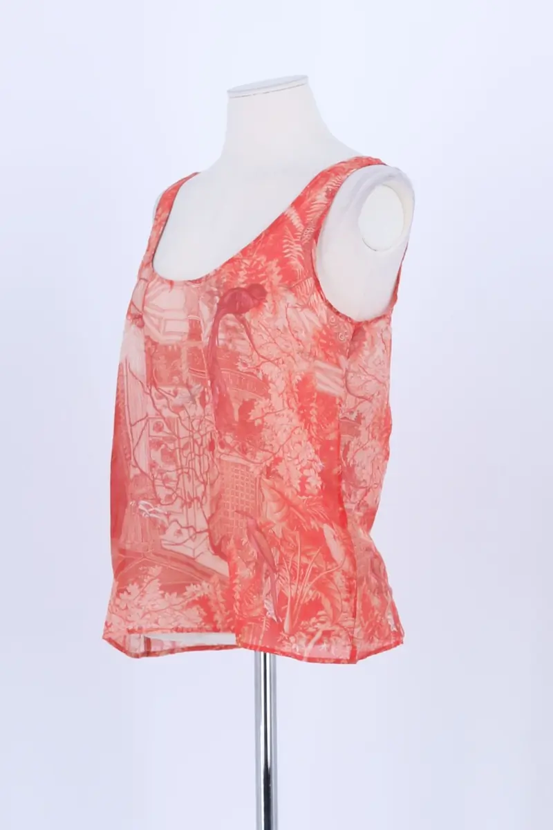 Azawood sleeveless top SEZANE - Seconde main Red
