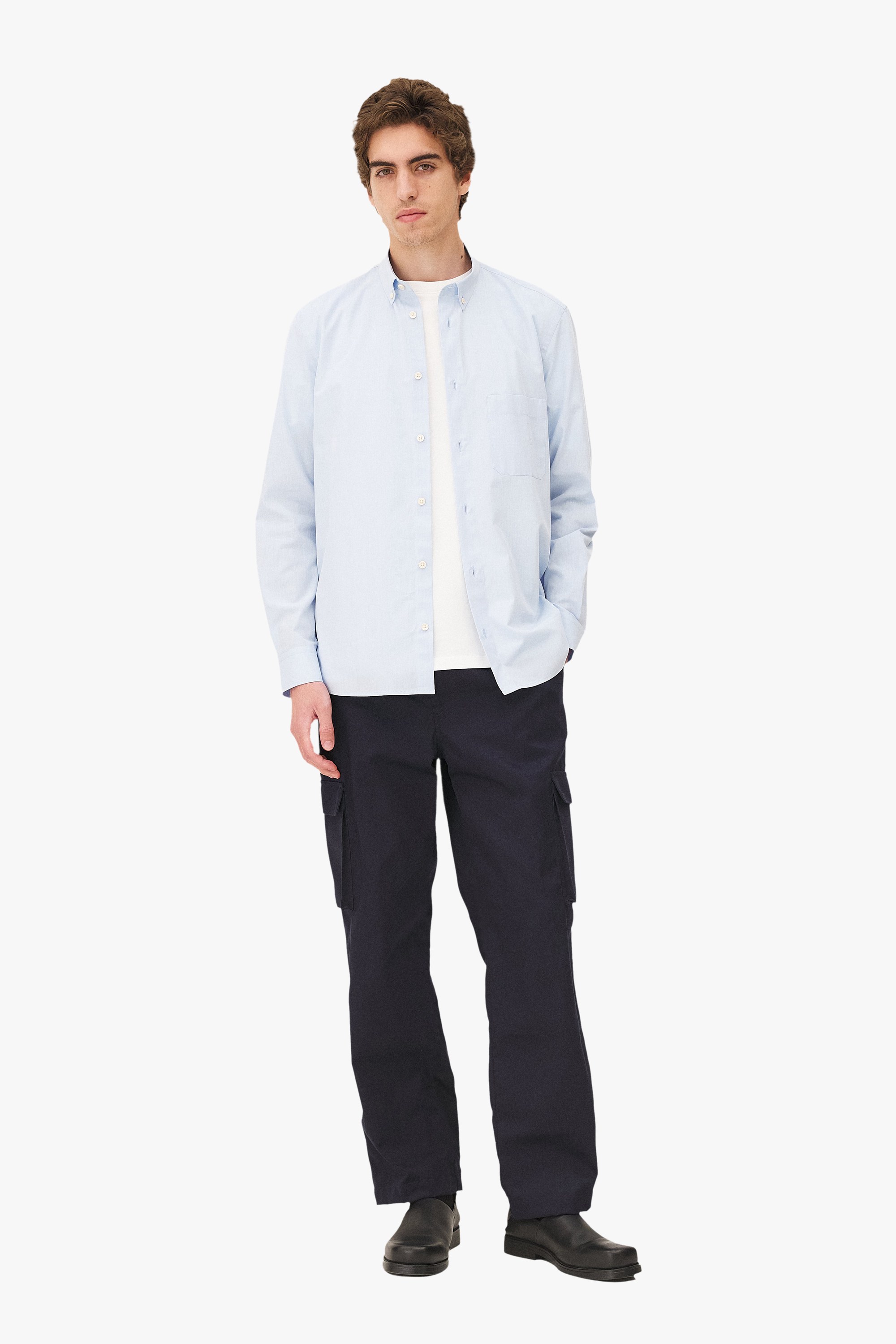 Striped Curtis Shirt Noyoco Blue