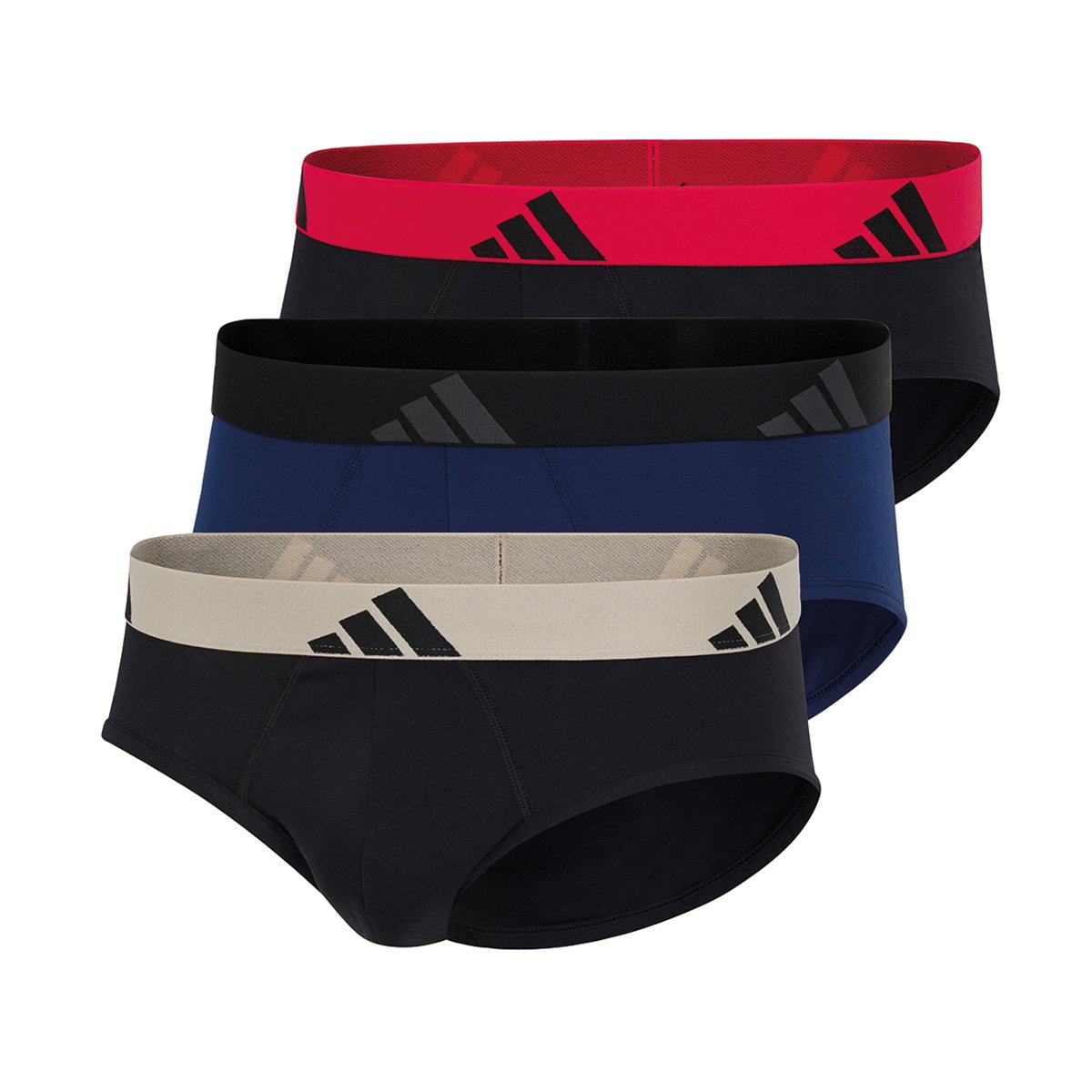 Pack of 3 briefs ADIDAS UNDERWEAR Multicolored