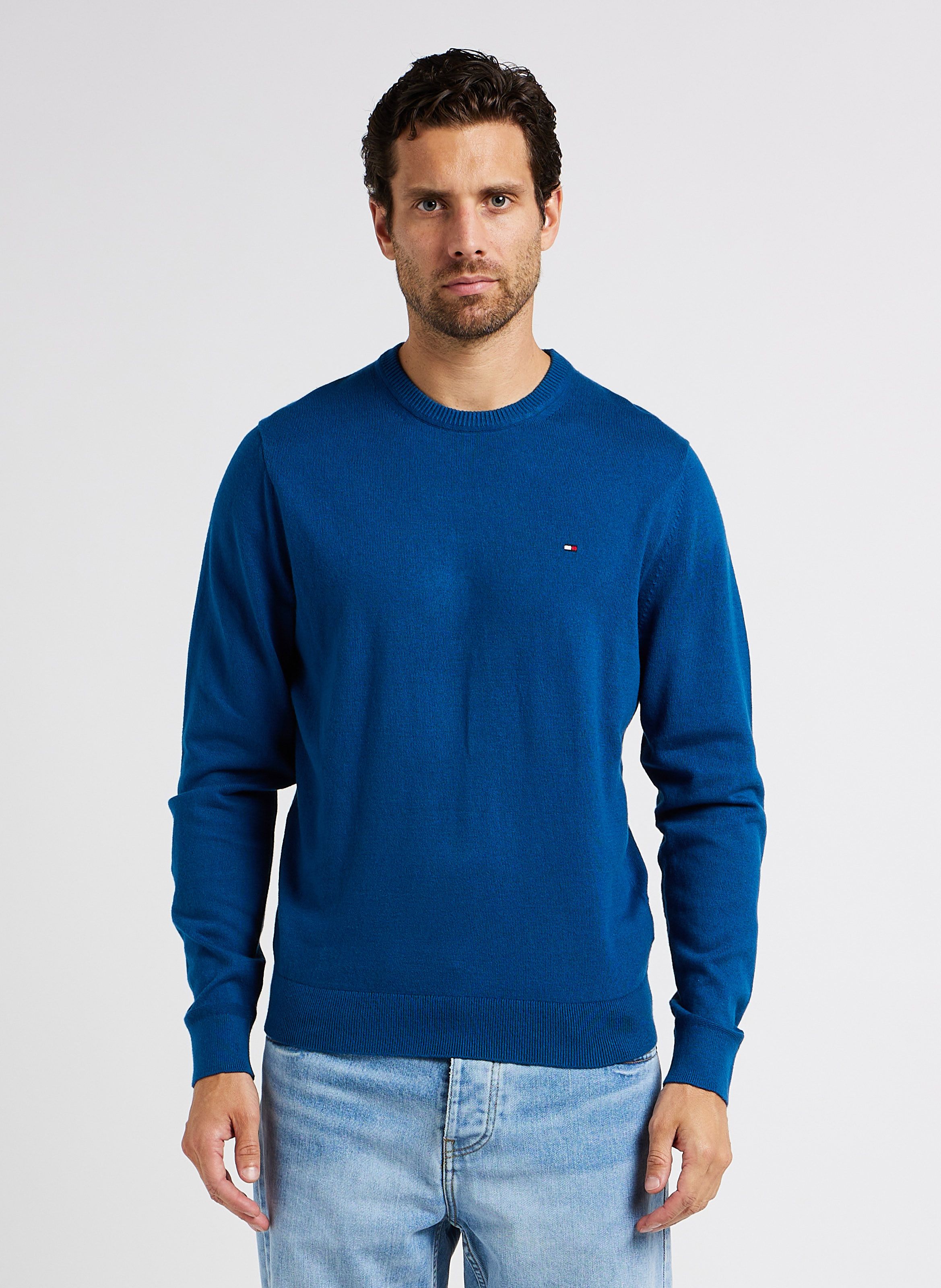 Tommy jeans sweater deals blue