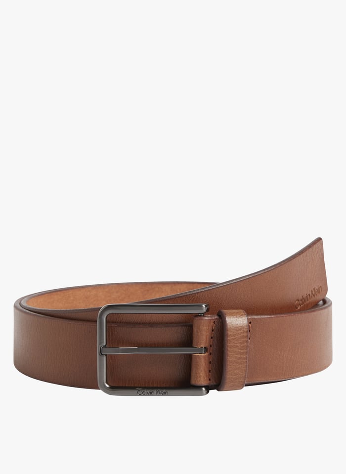 Ceinture calvin klein sales marron