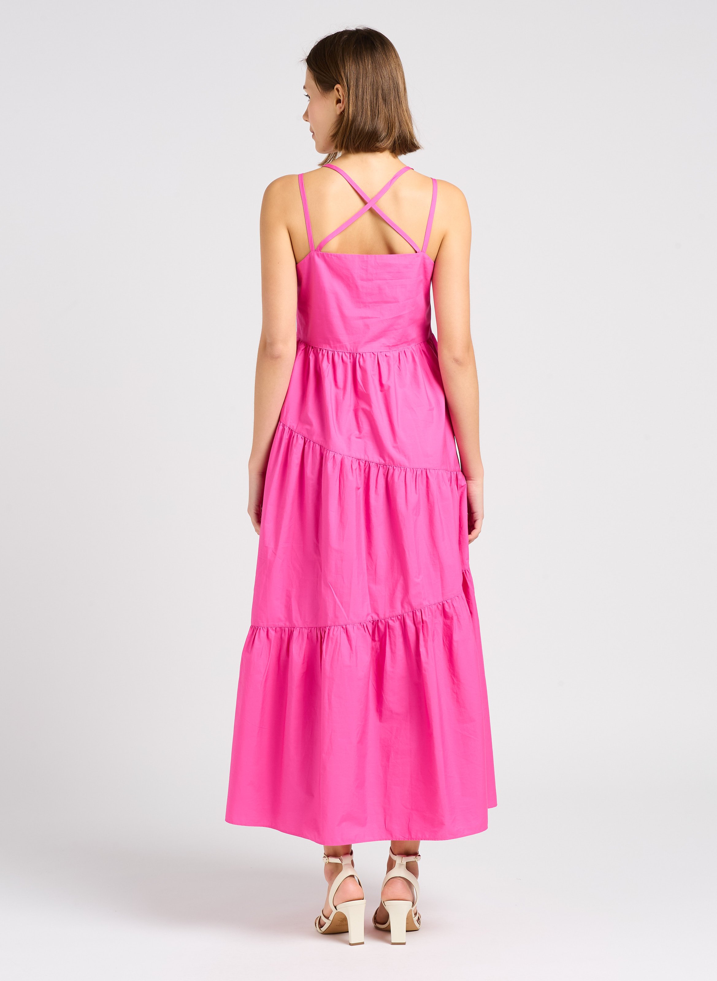 Sandales à talons en cuir BOBBIES Blanc