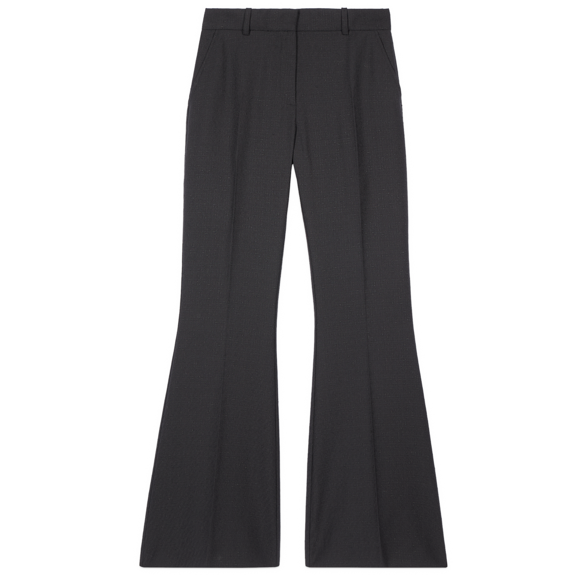 Pantalon à pinces en laine mélangée THE KOOPLES Noir