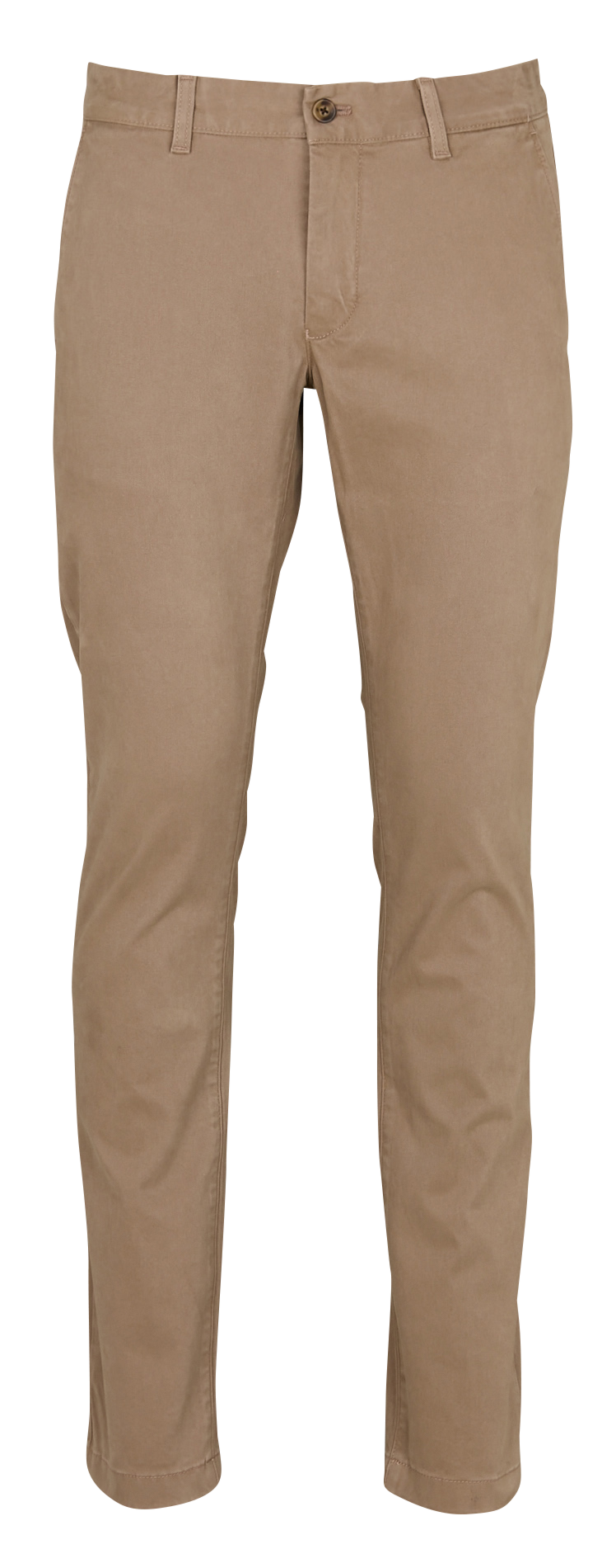 Hose aus Baumwoll-Mix, Slim Fit GANT Braun