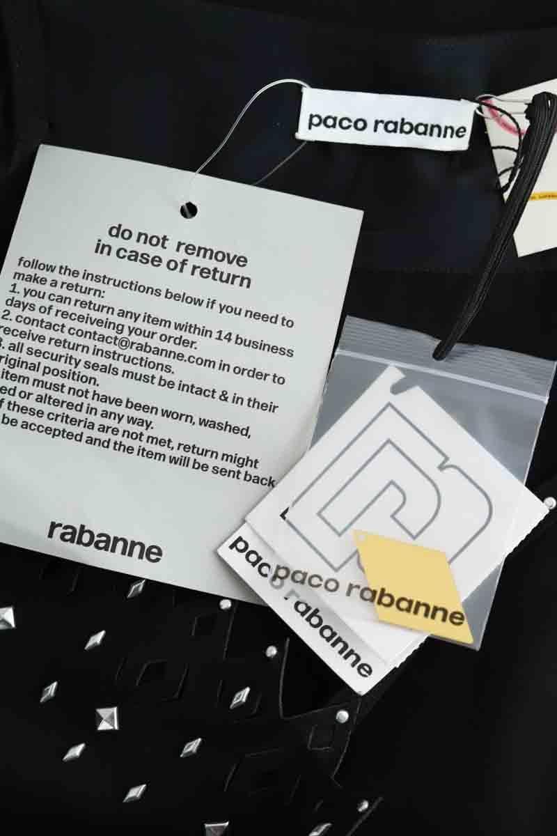 Black dress PACO RABANNE - Seconde Main Black