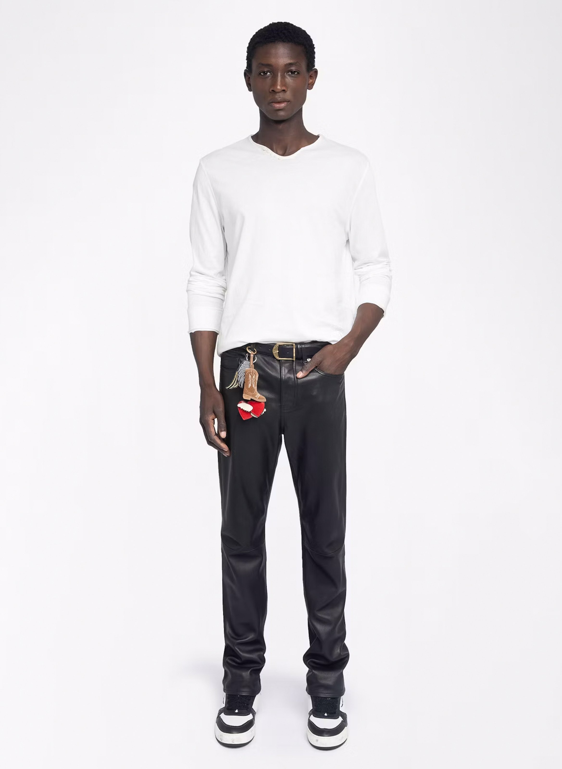 Tunisien en coton ZADIG&amp;VOLTAIRE Blanc