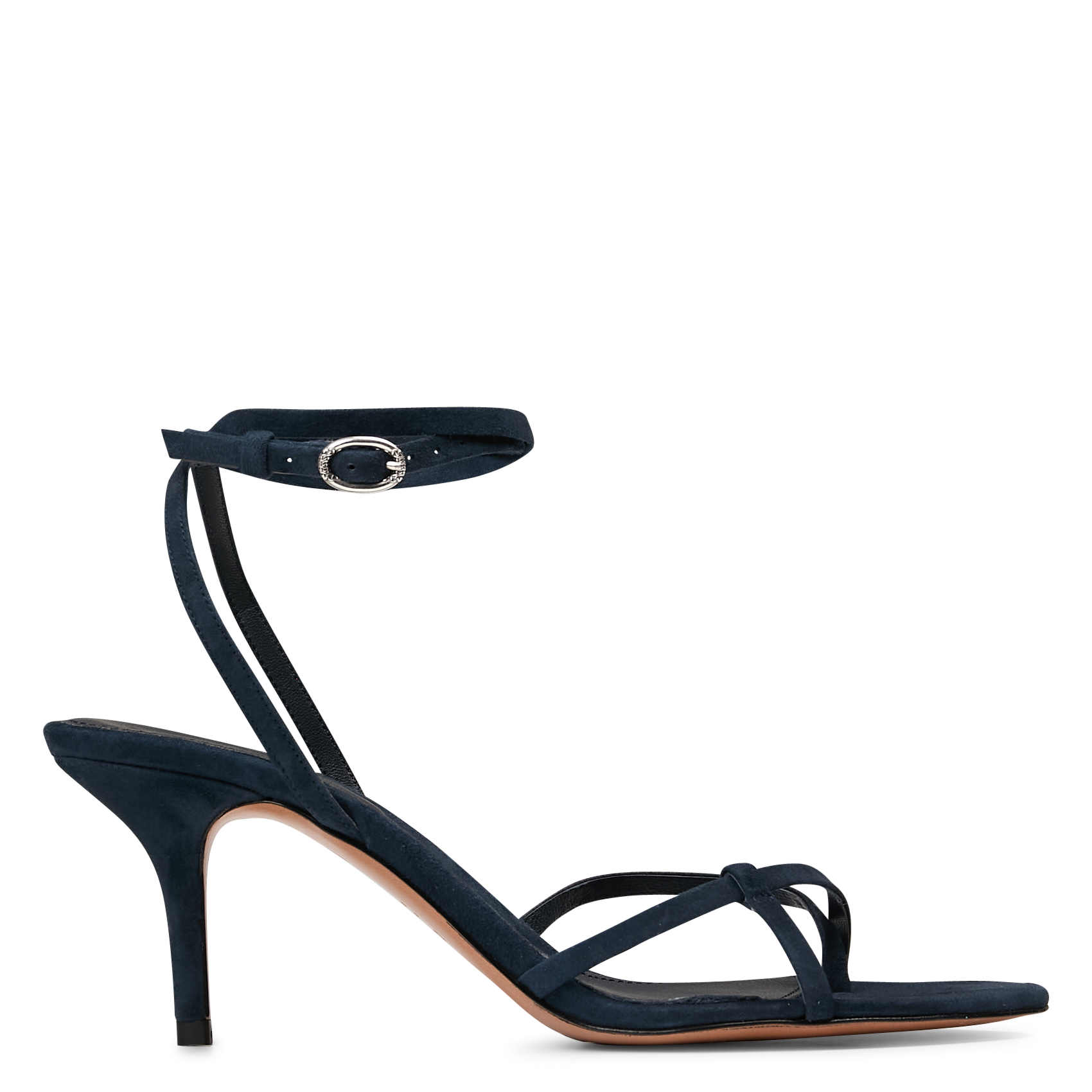 Suède sandalen met hak BA&SH