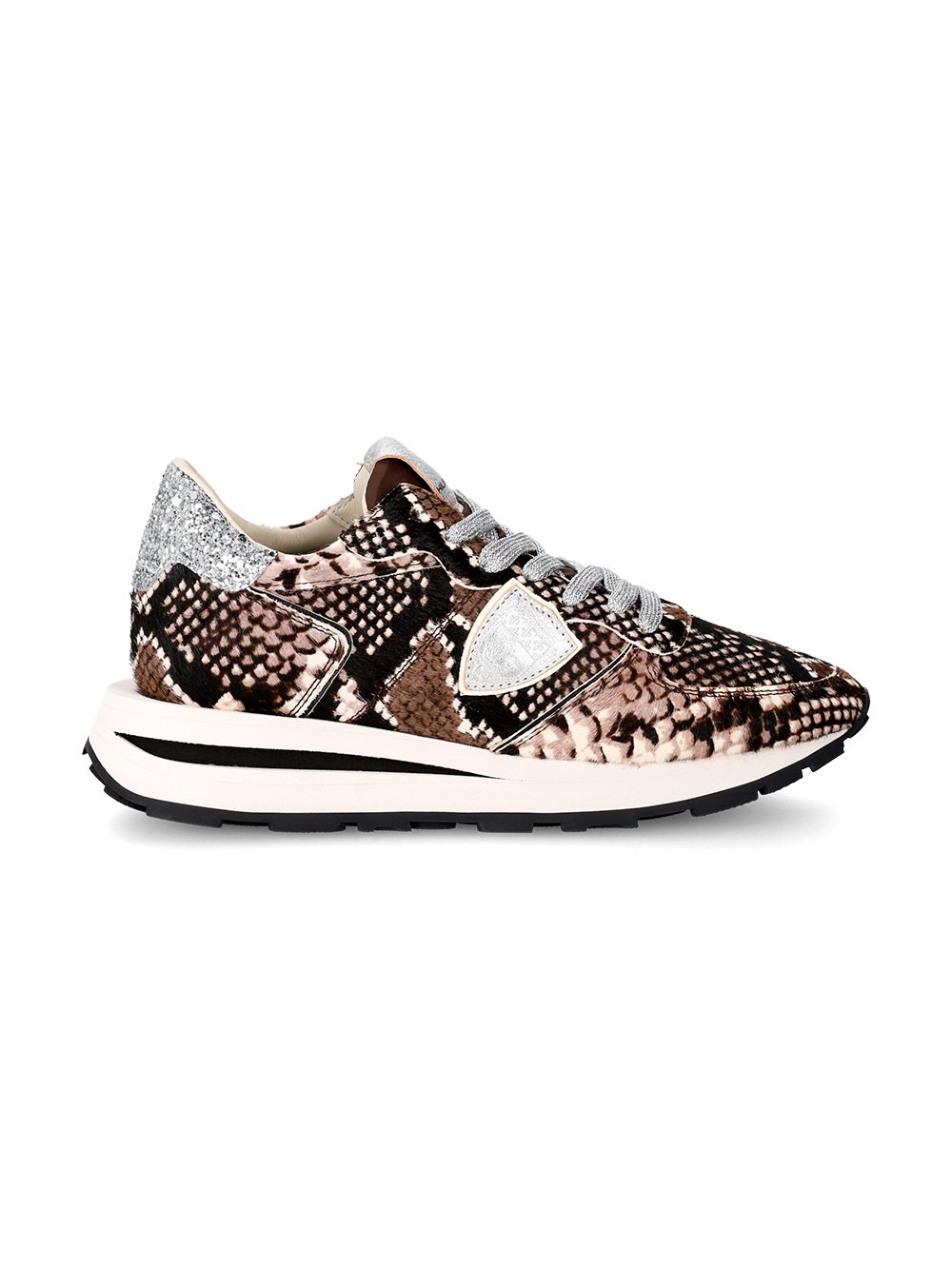 Sneakers Tropez Haute Running PHILIPPE MODEL Silver