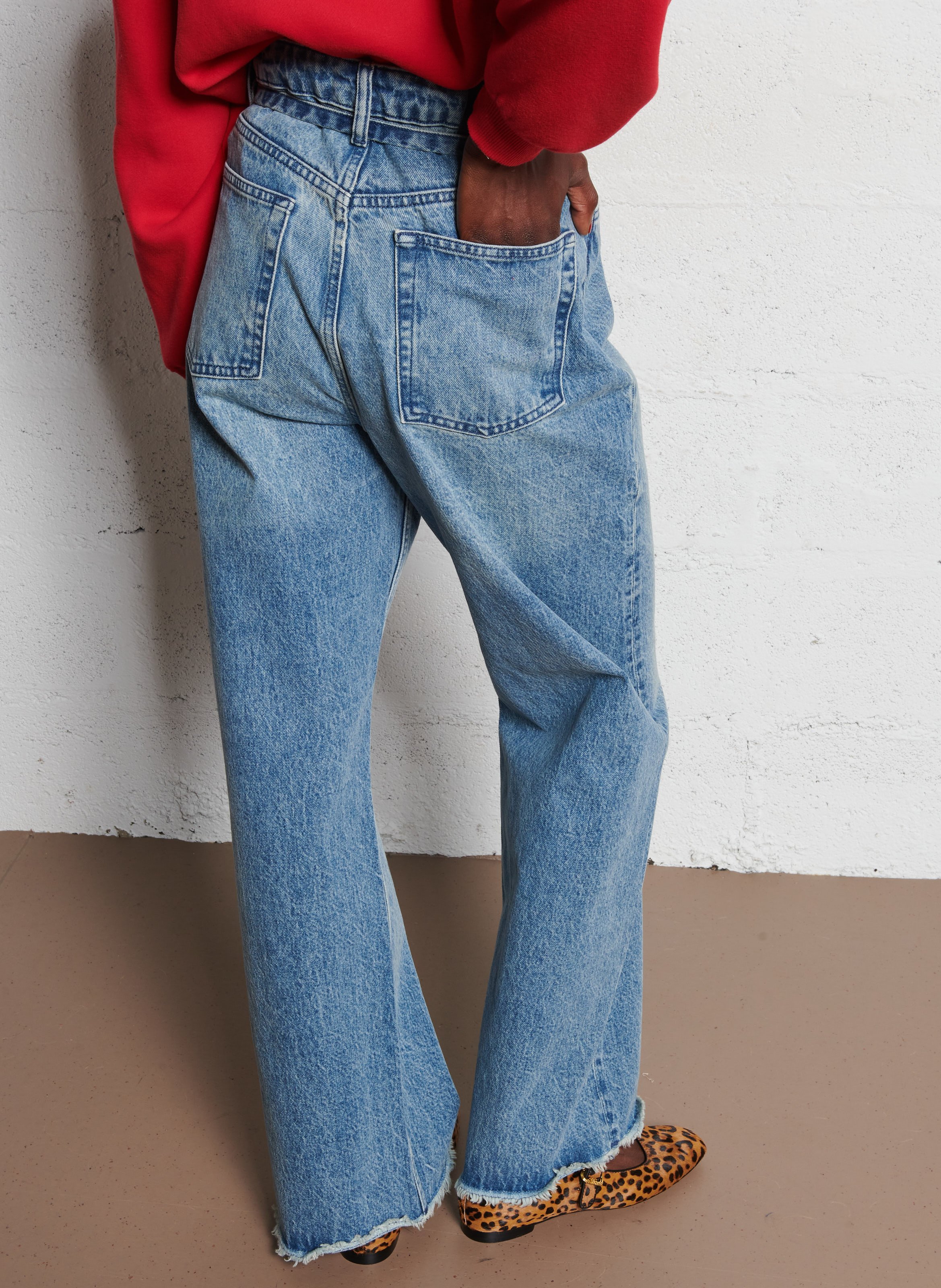 Jean boyfriend délavé FABIENNE CHAPOT Bleu