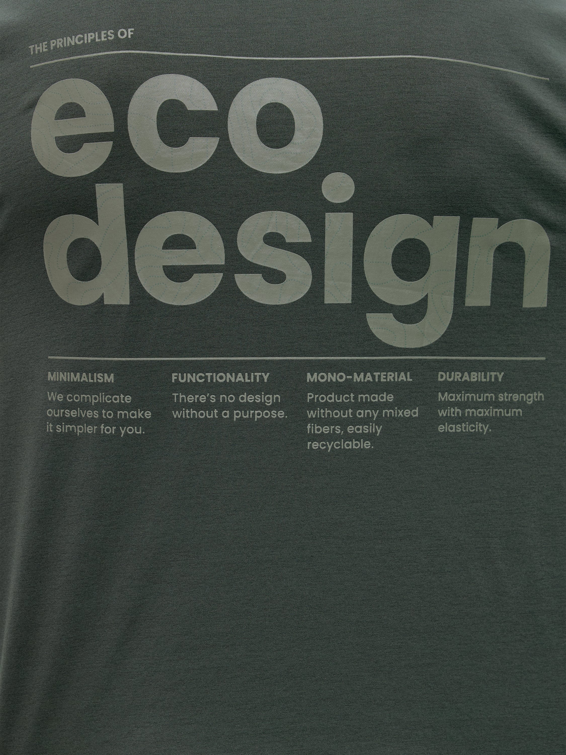 Oversized T-shirt BORN LIVING YOGA Green