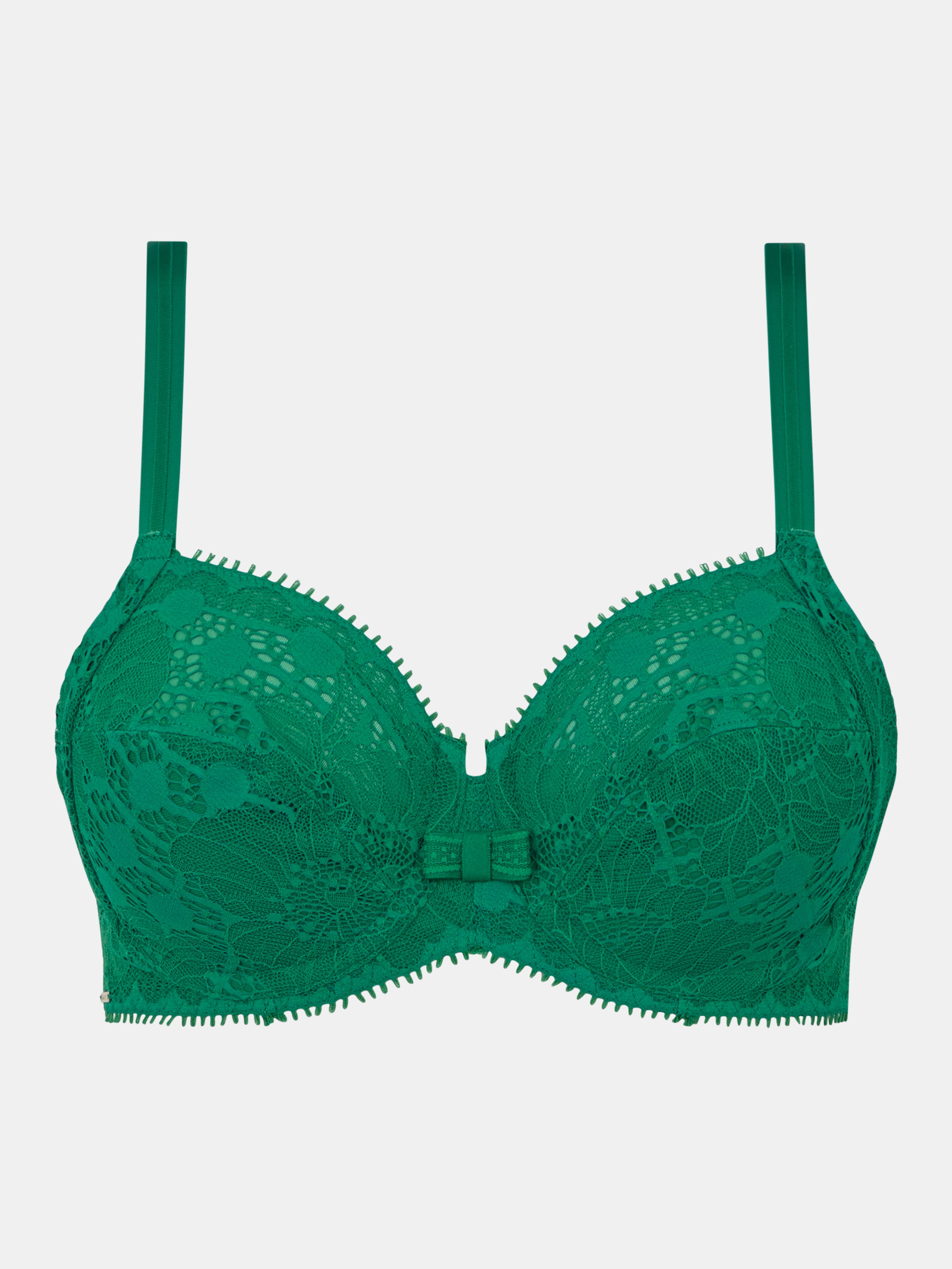 Full-cup bra CHANTELLE Green