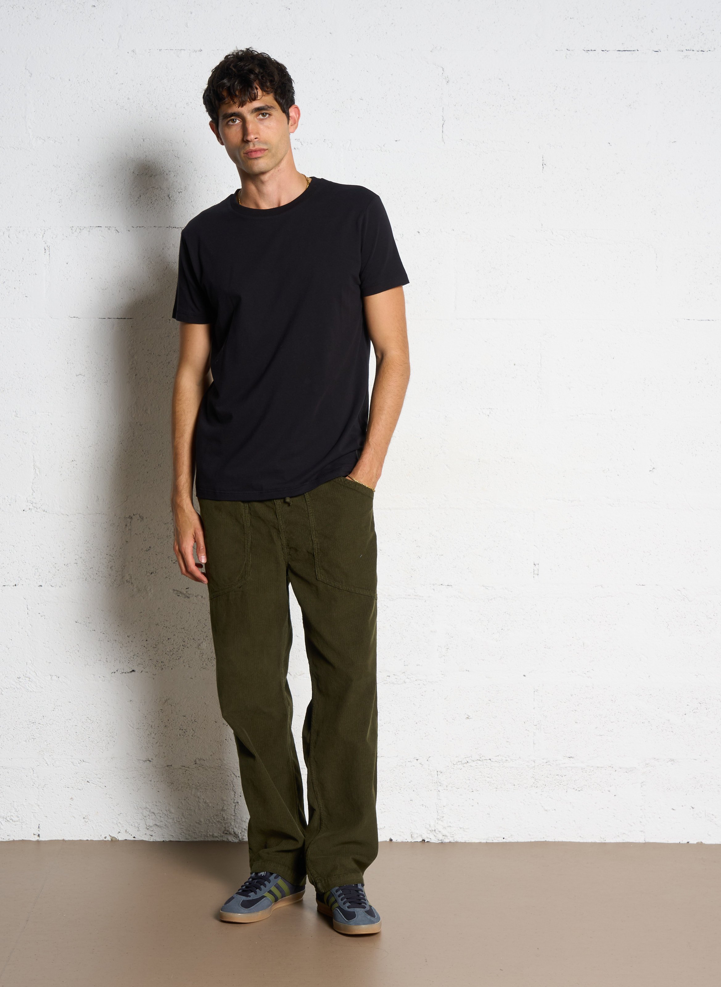 Camiliday round-neck sleeveless cotton top LE TEMPS DES CERISES Black