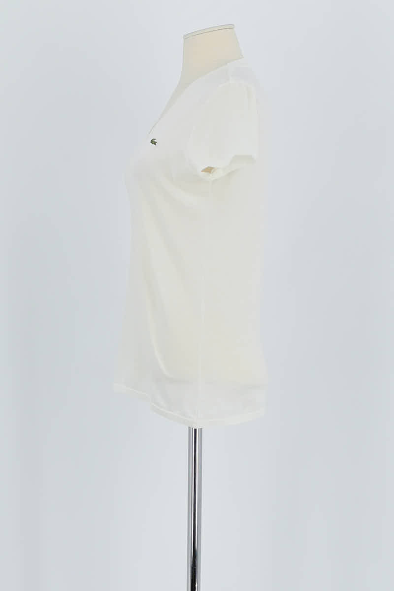 T-shirt LACOSTE - SECONDE MAIN White