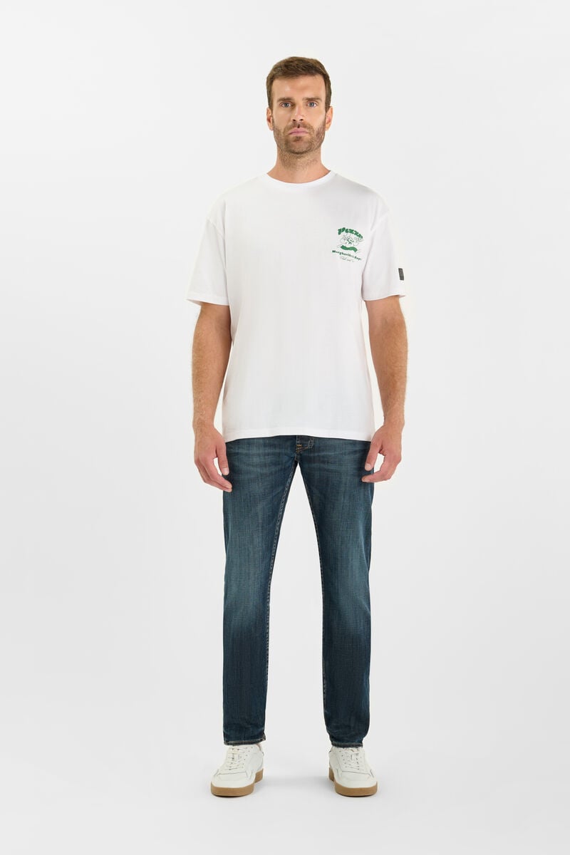 Tommy Badge T-shirt LE TEMPS DES CERISES White