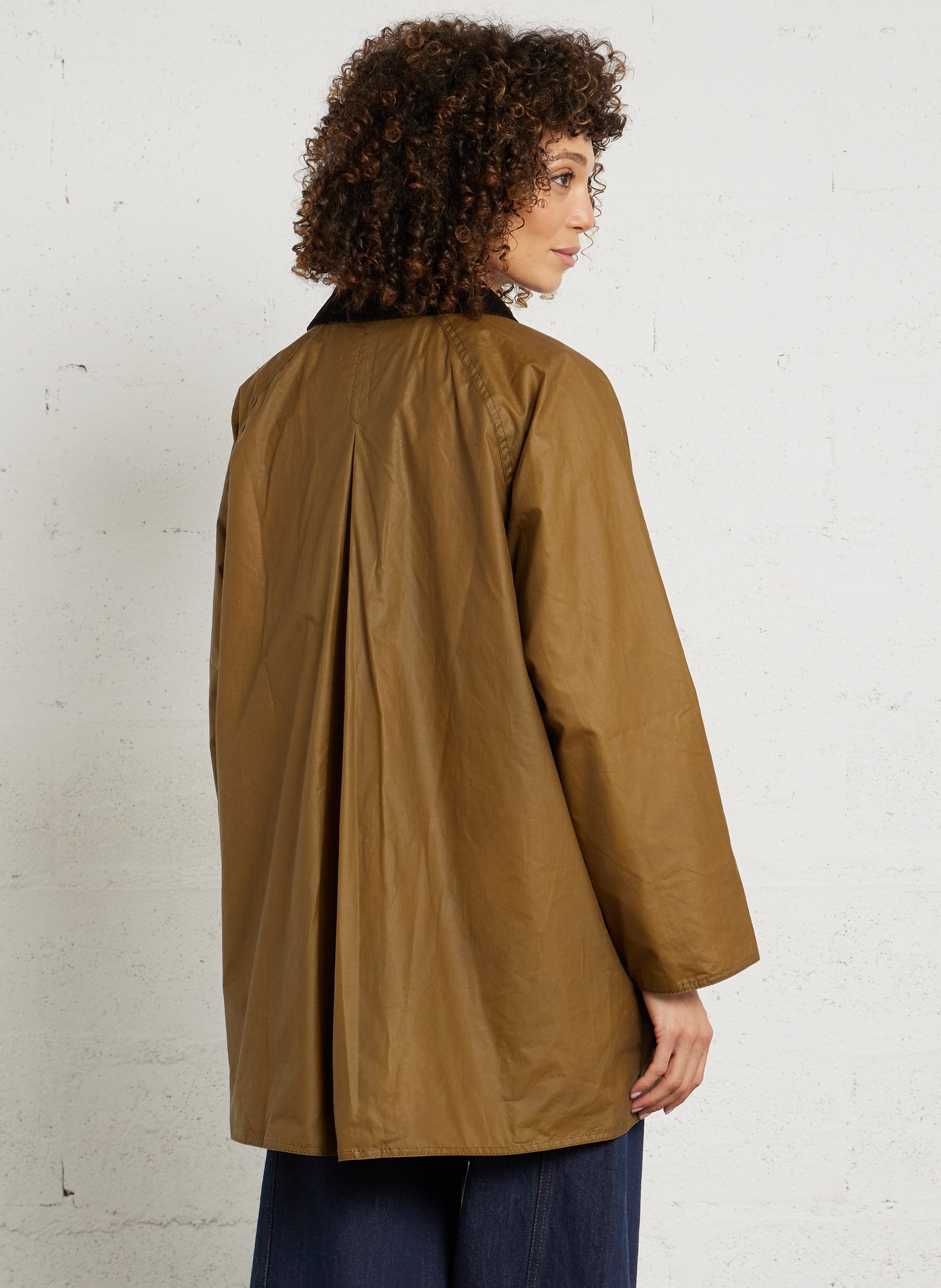 Veste droite col classique BARBOUR Beige