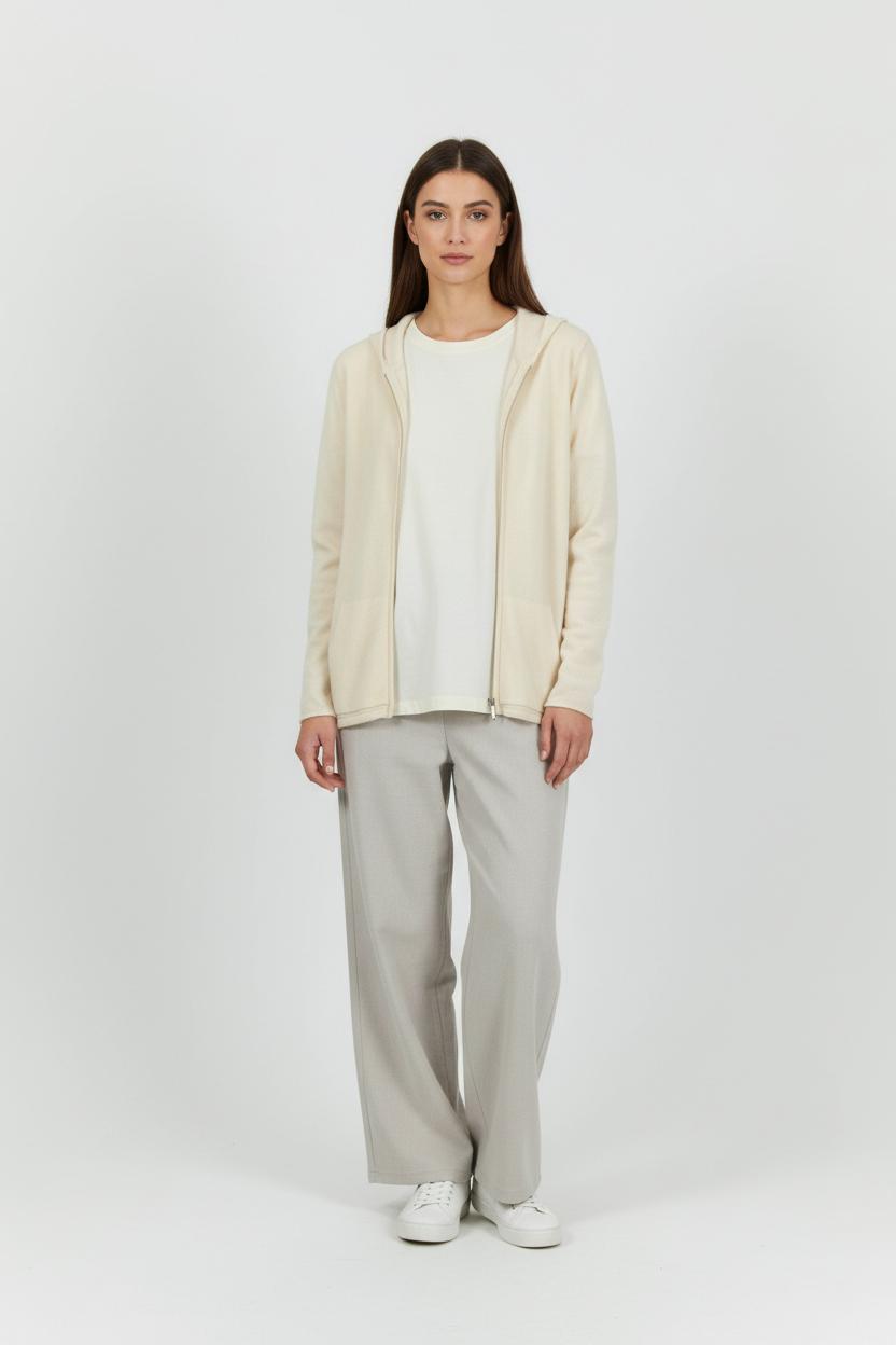 Cardigan FROM FUTURE - Seconde Main White