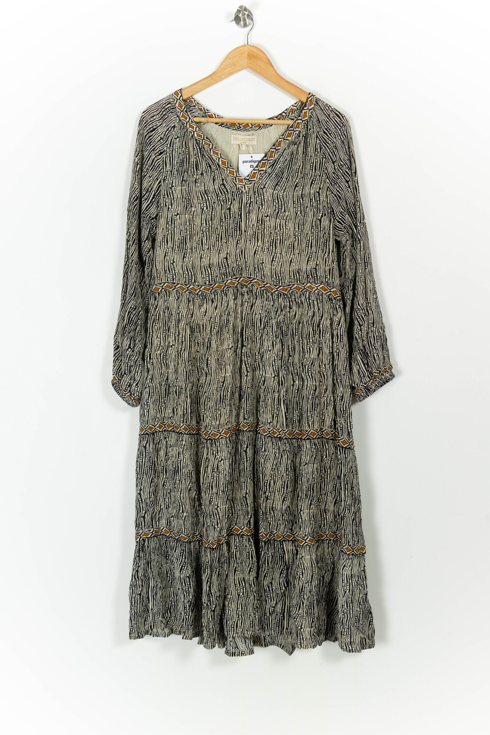 Robe longue STELLA FOREST - SECONDE MAIN Noir