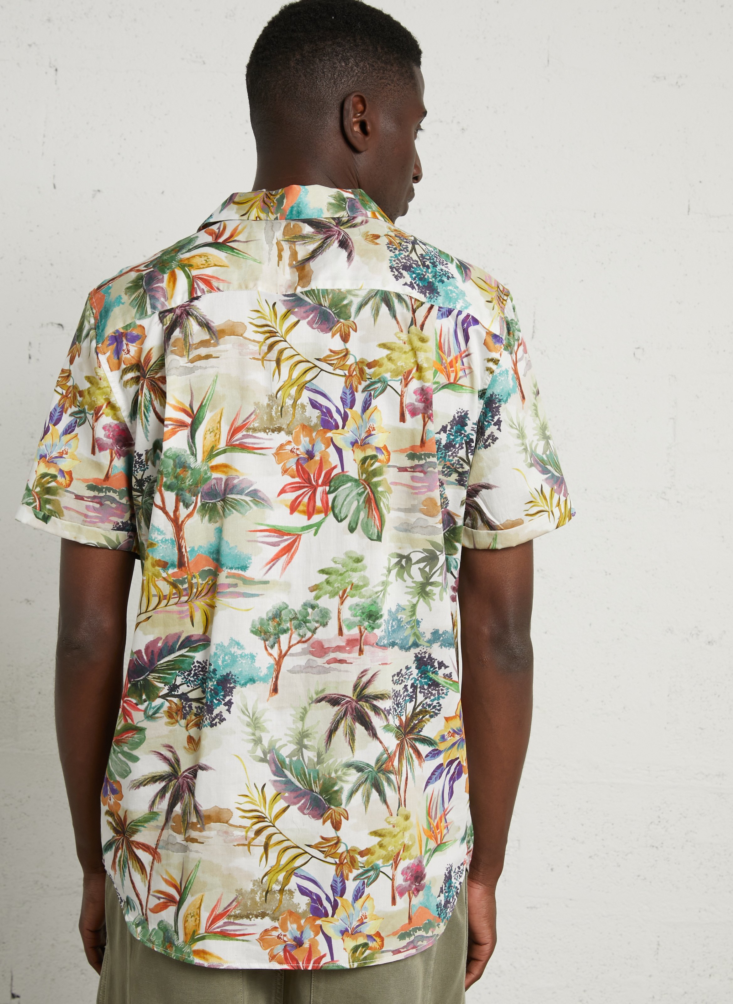 Blouse met klassieke kraag CHEVIGNON Wit