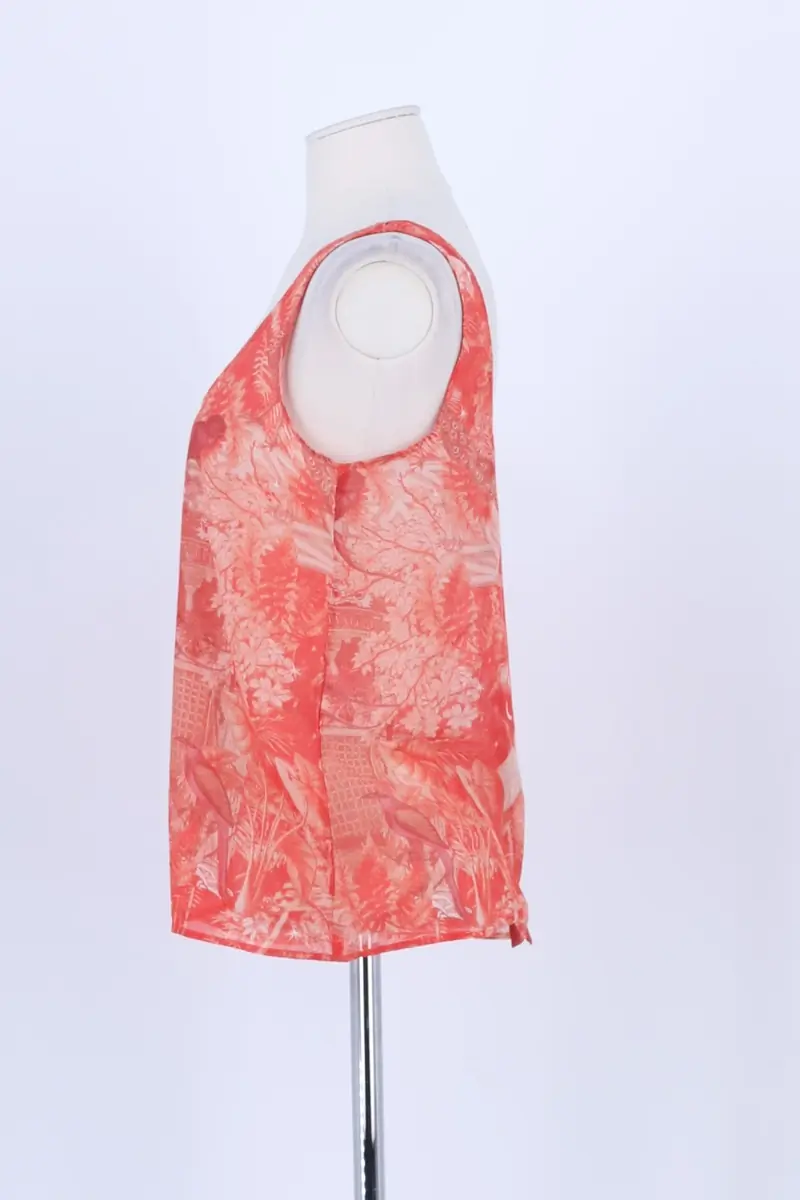 Azawood sleeveless top SEZANE - Seconde main Red