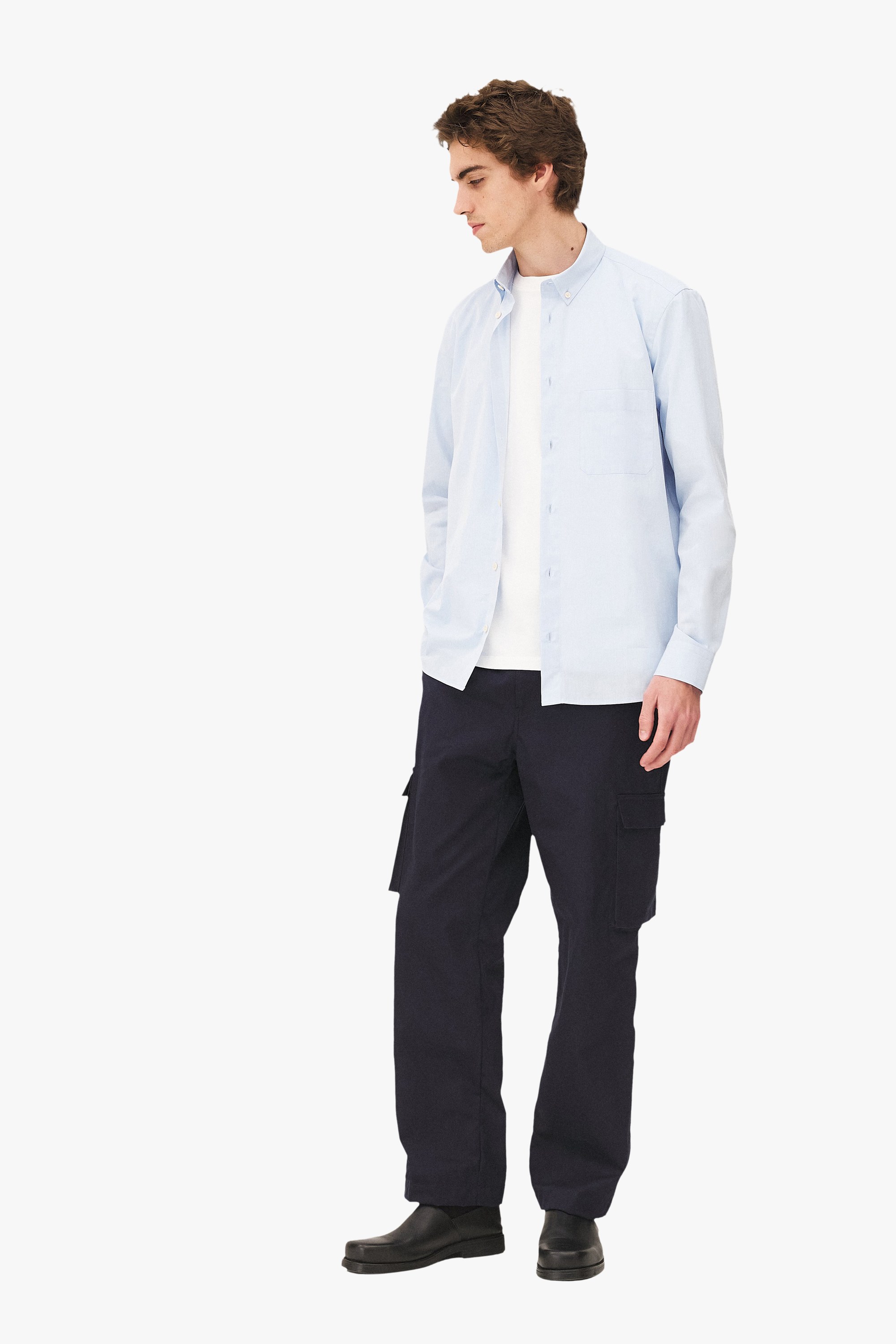 Striped Curtis Shirt Noyoco Blue