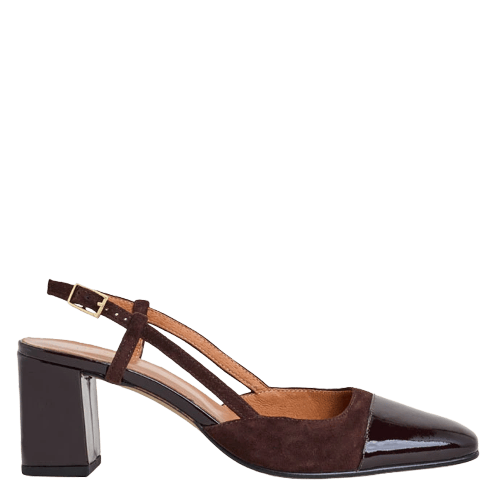Escarpins en cuir  JONAK Marron