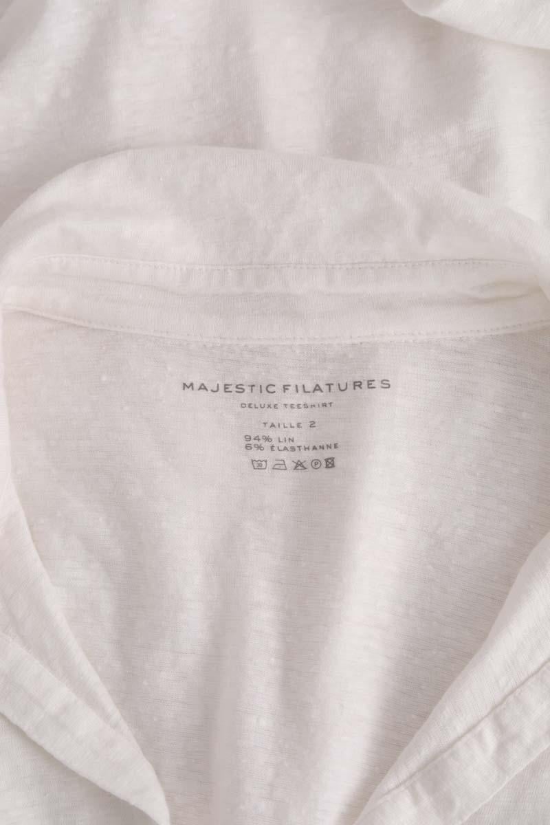 Cardigan MAJESTIC FILATURES - SECONDE MAIN White