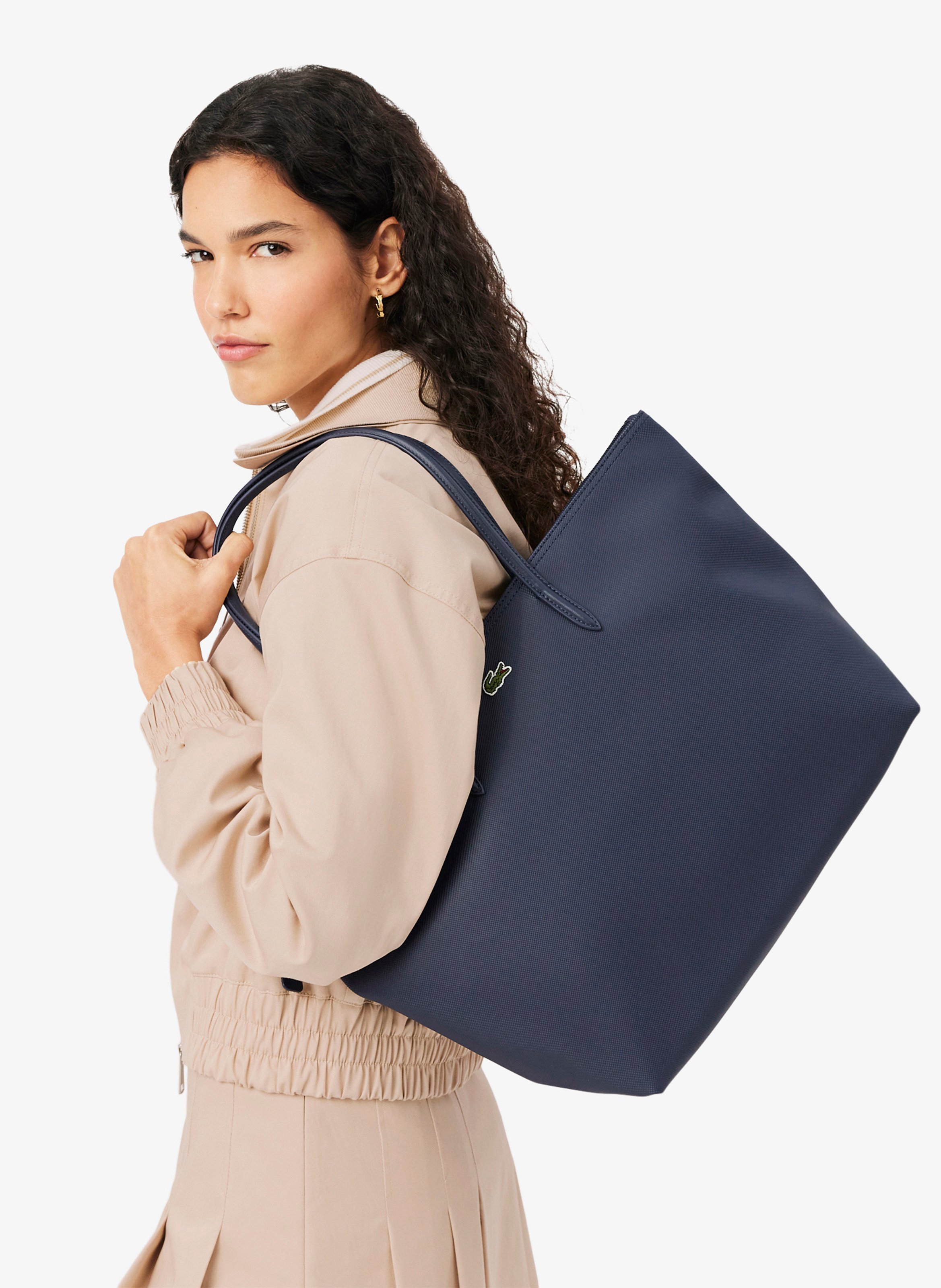 Große Einkaufstasche L.12.12 Konzept LACOSTE Blau