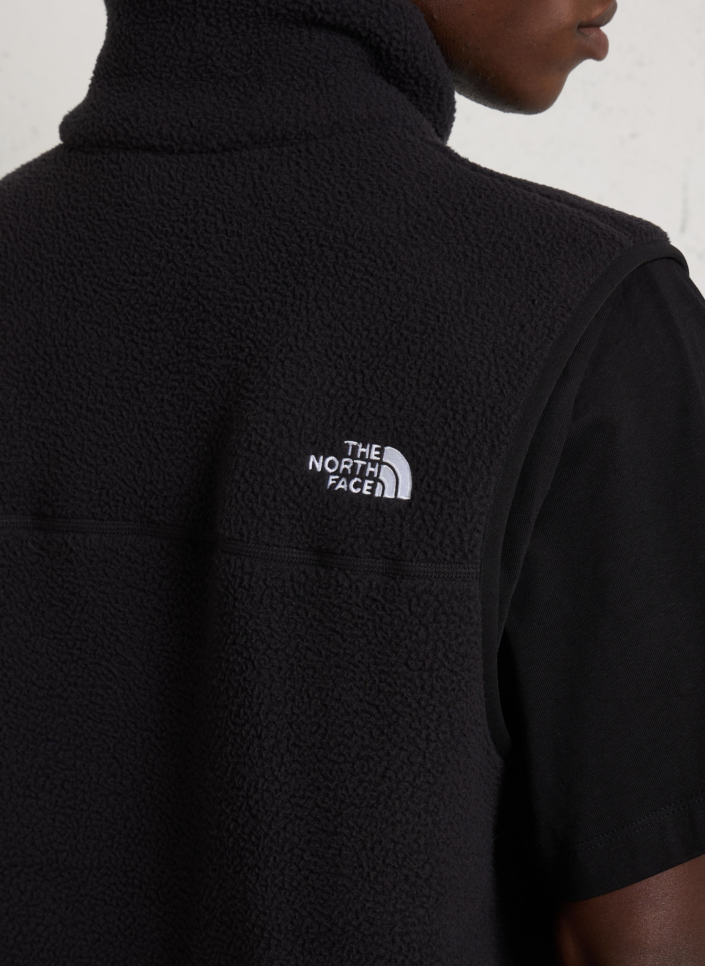 Oversized sleeveless polar fleece THE NORTH FACE Black