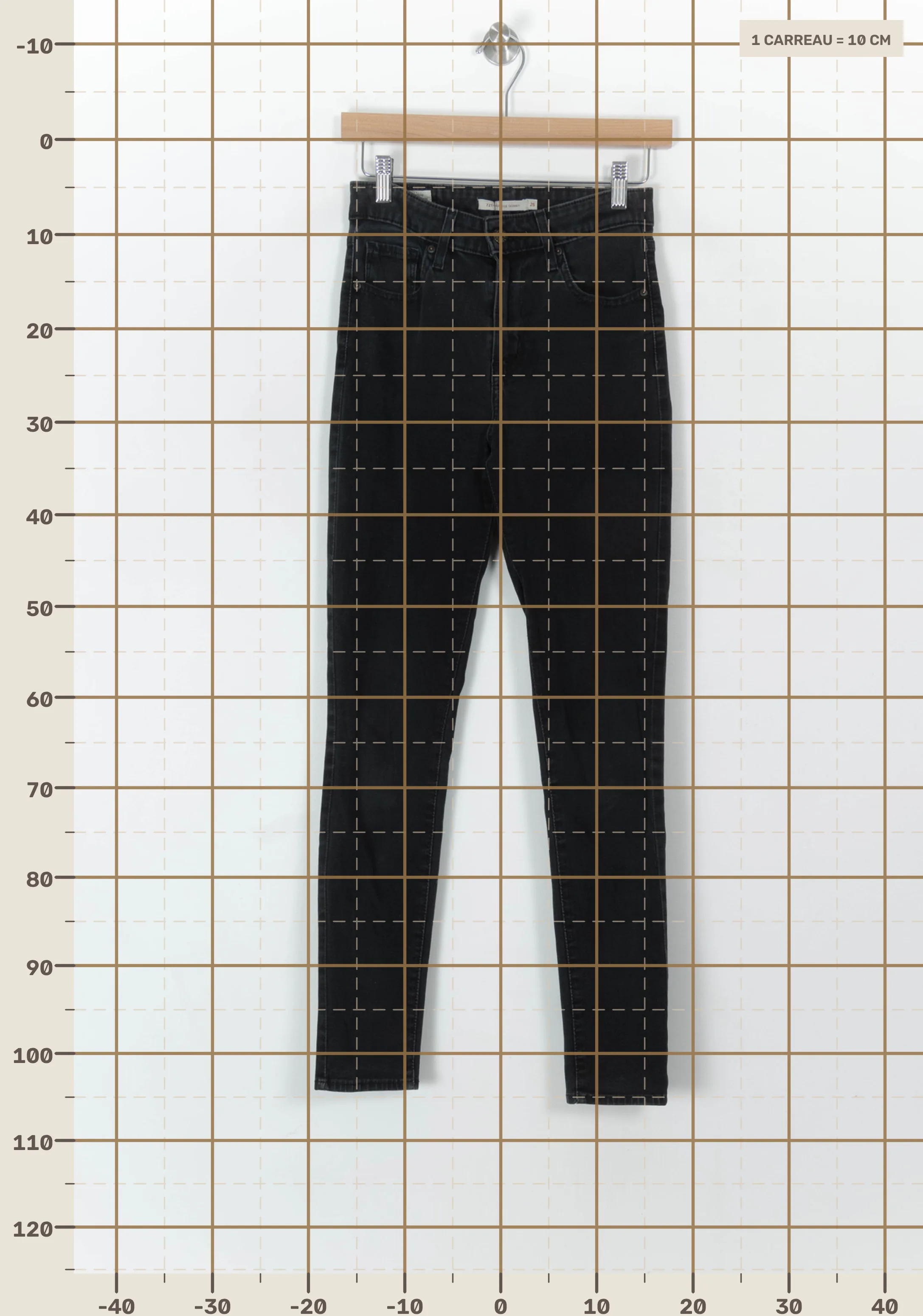 Jeans LEVI'S - Seconde main Black