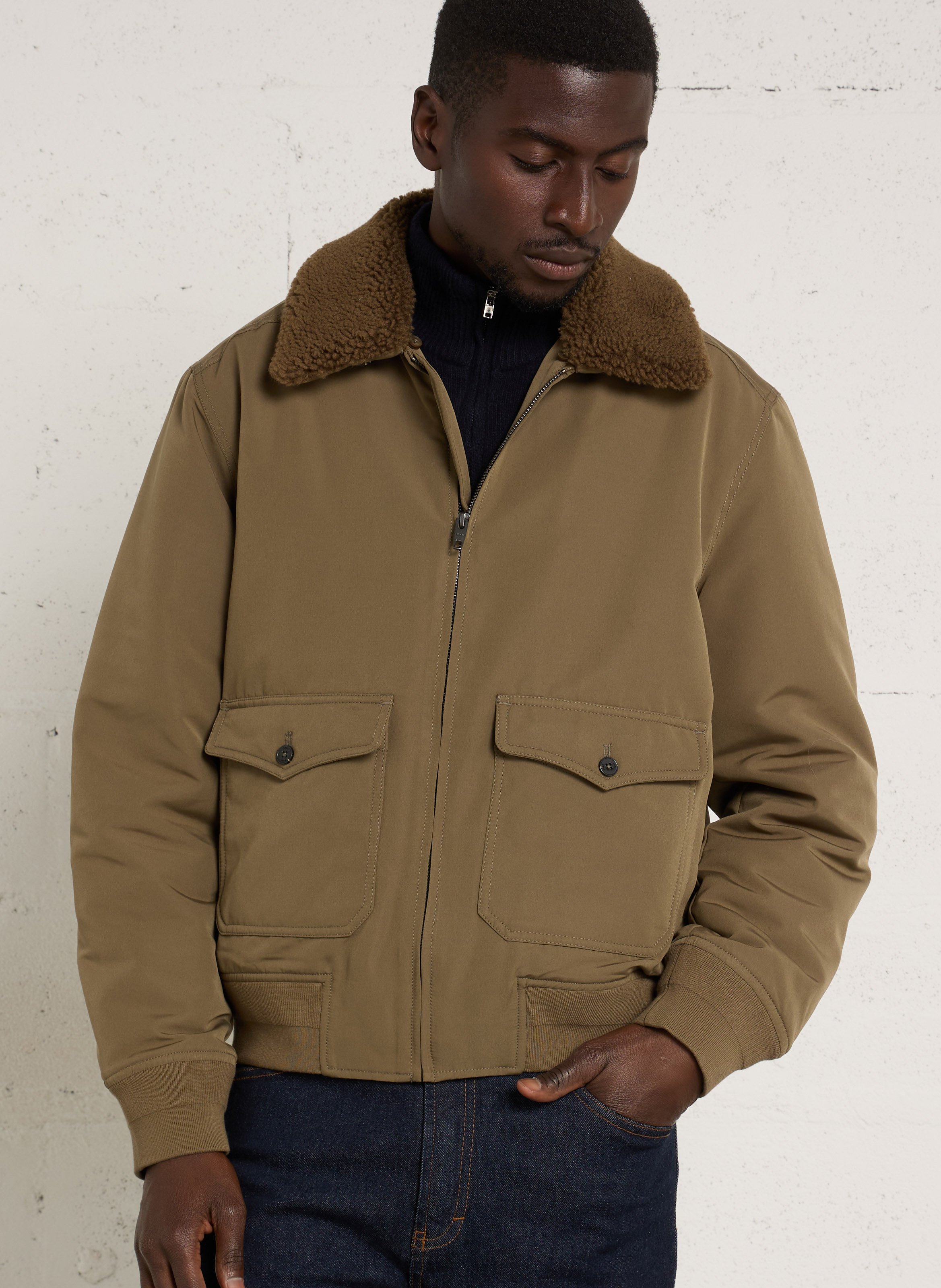 Teddy Zweifarbig IKKS Khaki