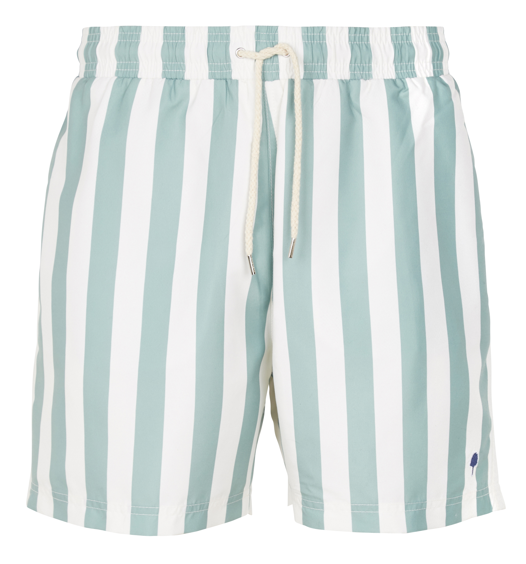 Short de maillot de bain rayé FAGUO Vert