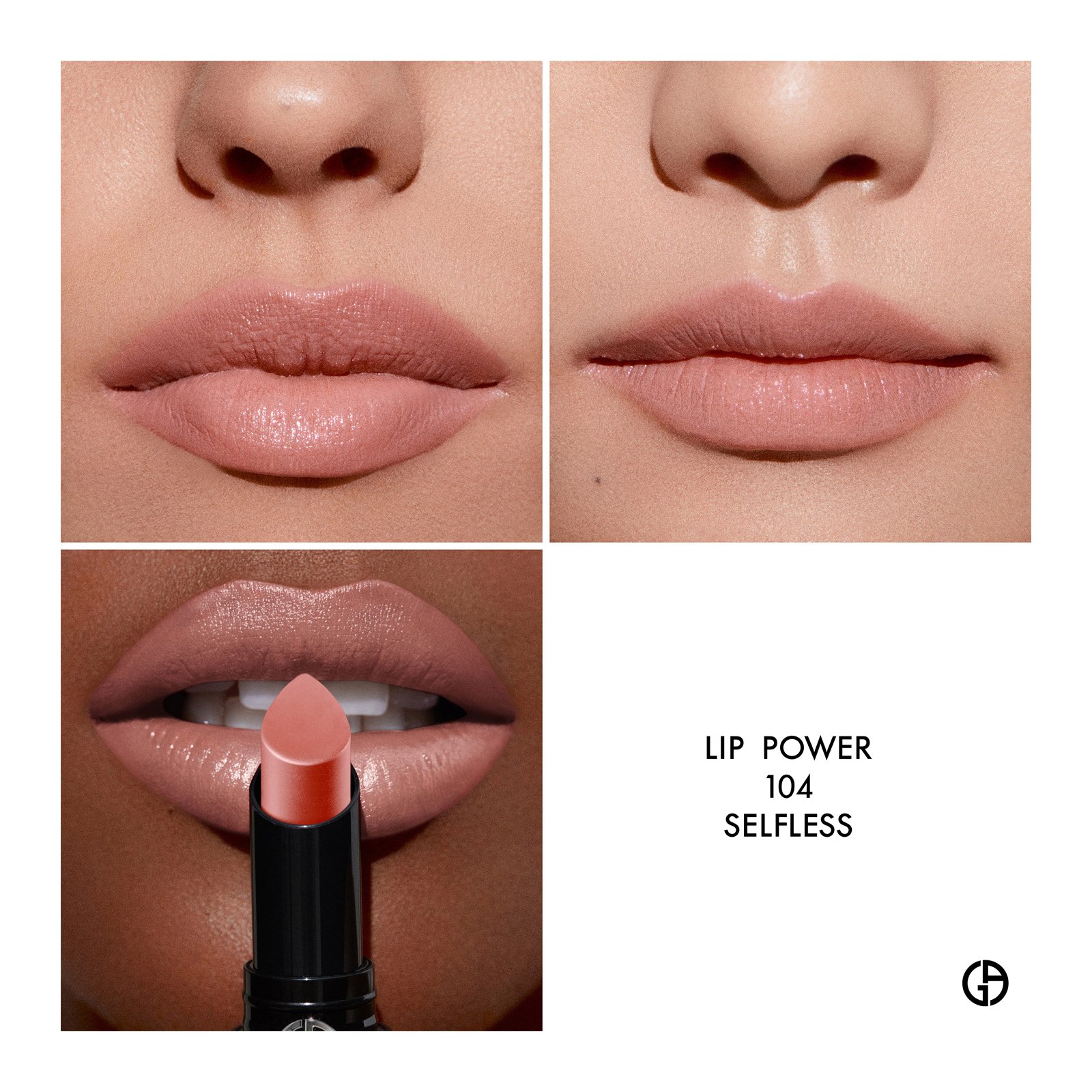 Lip Power - Lippenstift ARMANI 104 selfless