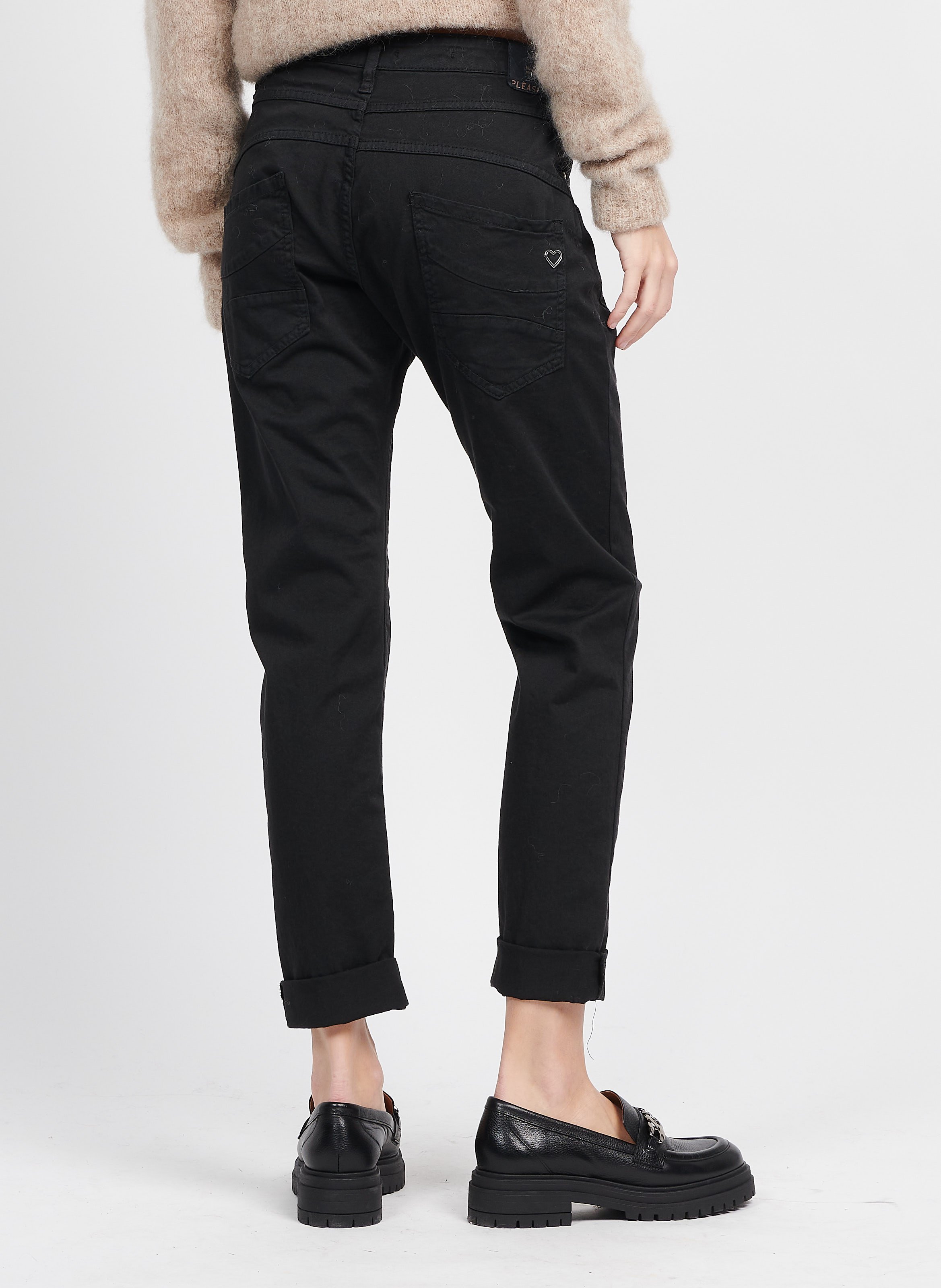 Five-pocket jeans PLEASE Black
