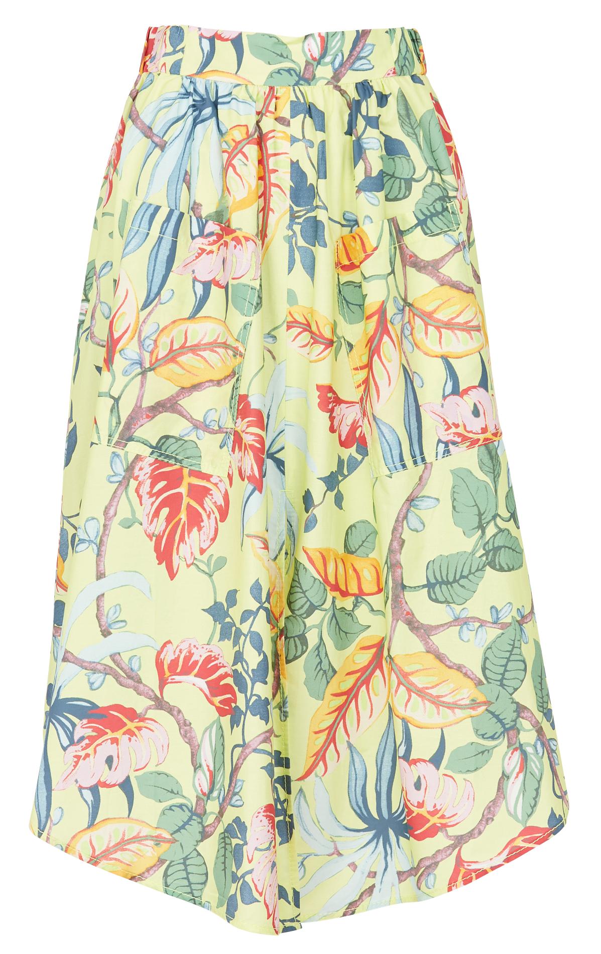 Jupe midi à imprimé en coton  MAX&amp;Co. Multicolore