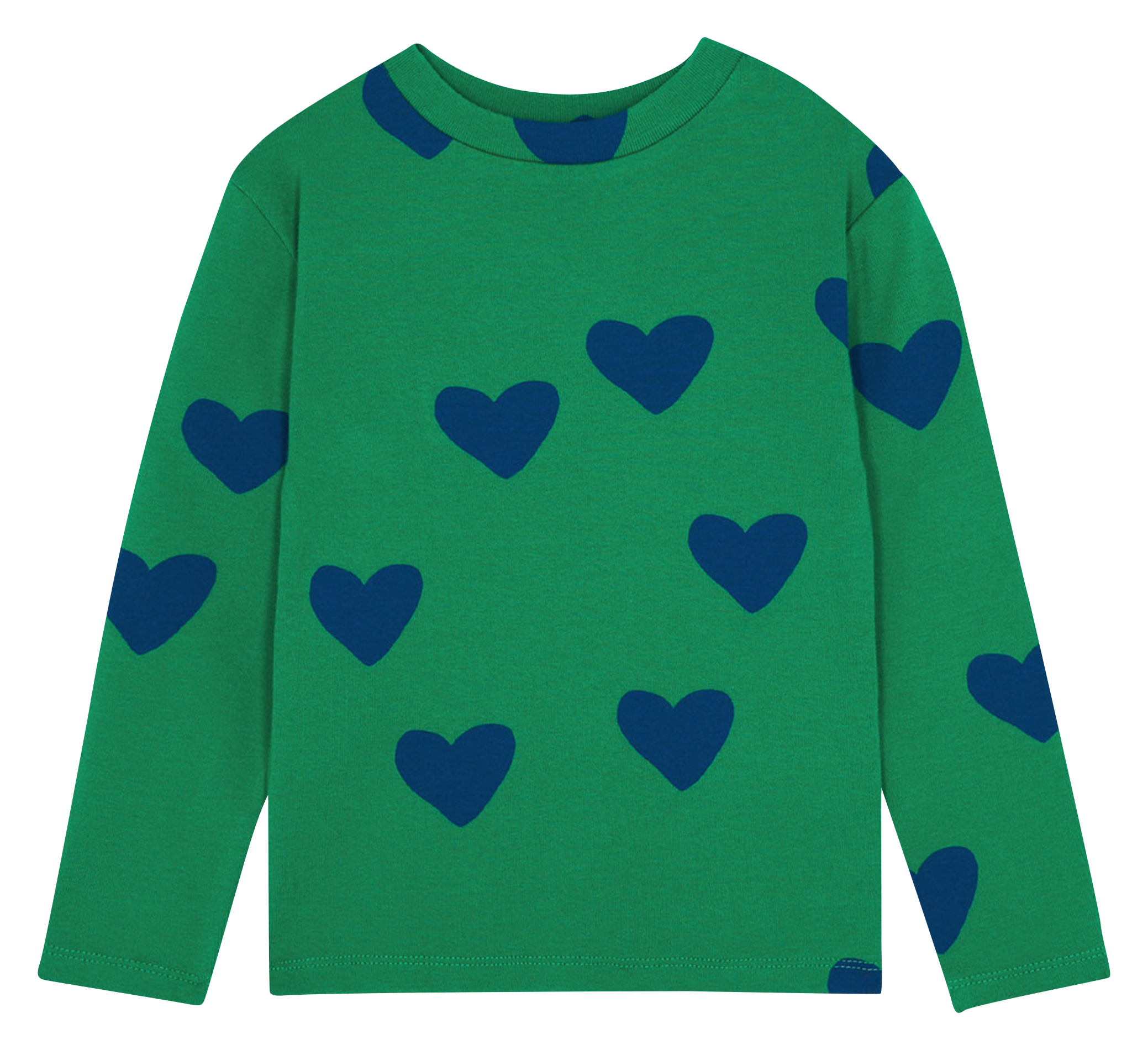 Tee-shirt col rond imprimé en coton  THE CAMPAMENTO Vert