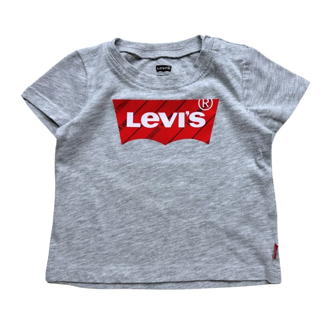Gray baby T-shirt - 9 months LEVI'S - Seconde main Grey