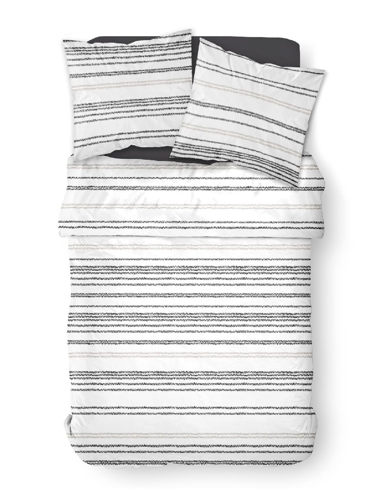 Printed cotton bedding set TODAY LINGE DE MAISON Blue