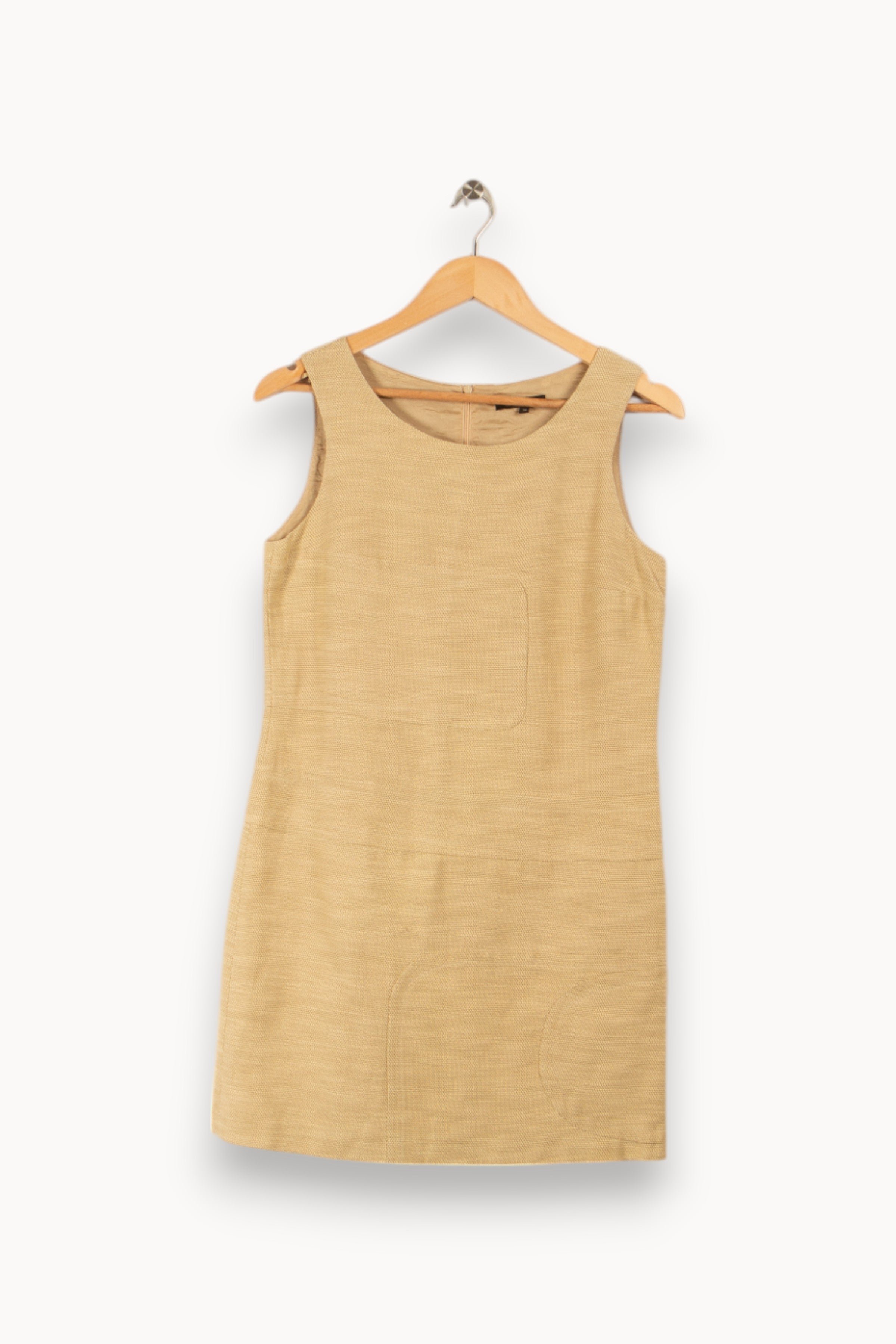Midi dress TARA JARMON - Seconde Main Beige