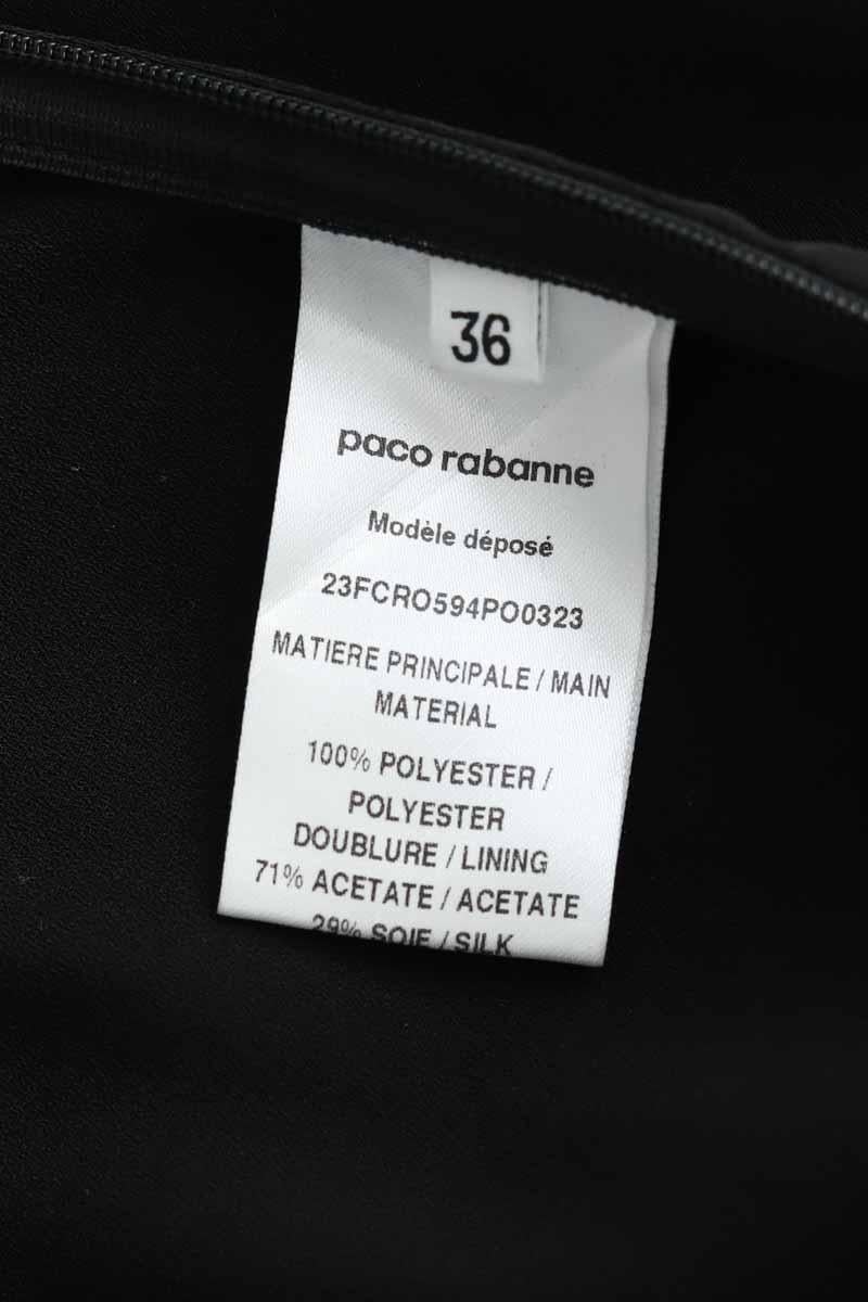 Black dress PACO RABANNE - Seconde Main Black