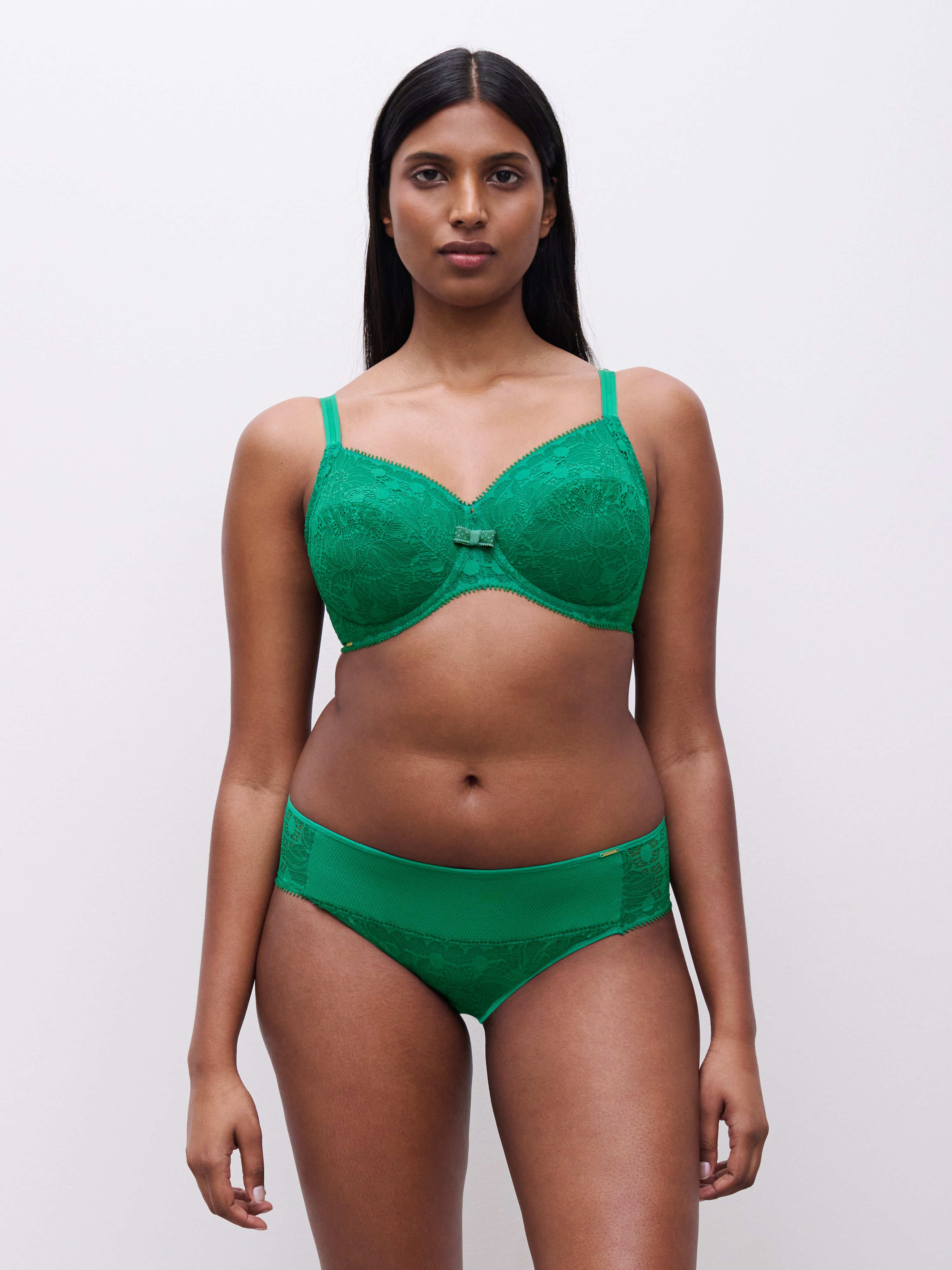 Full-cup bra CHANTELLE Green