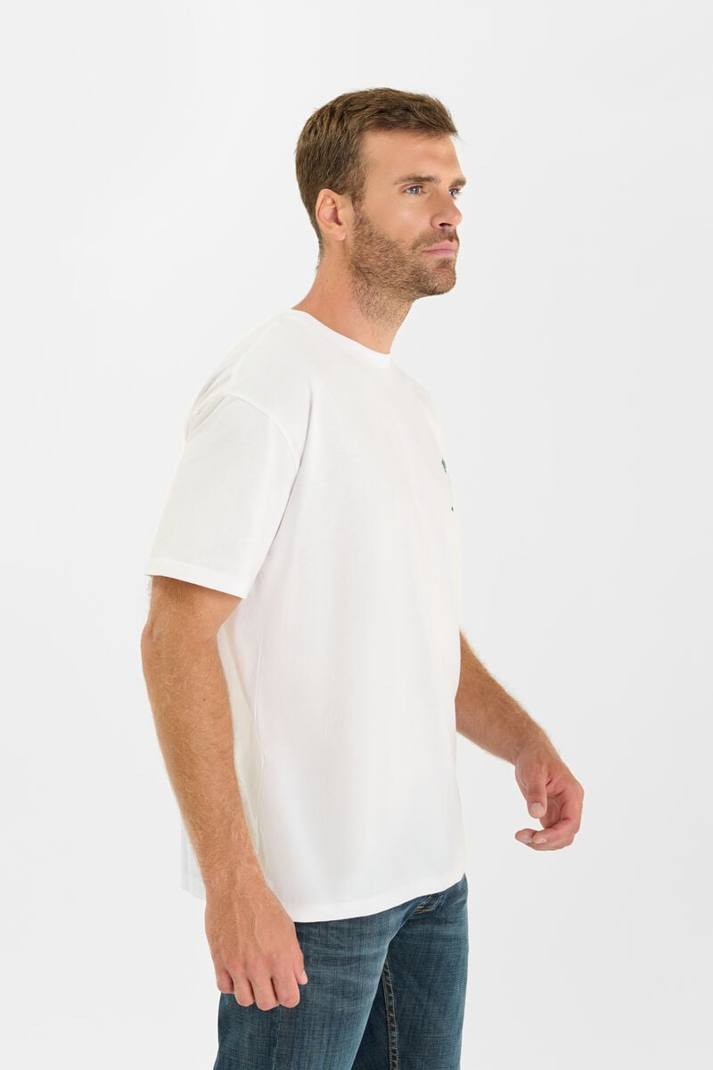 Tommy Badge T-shirt LE TEMPS DES CERISES White