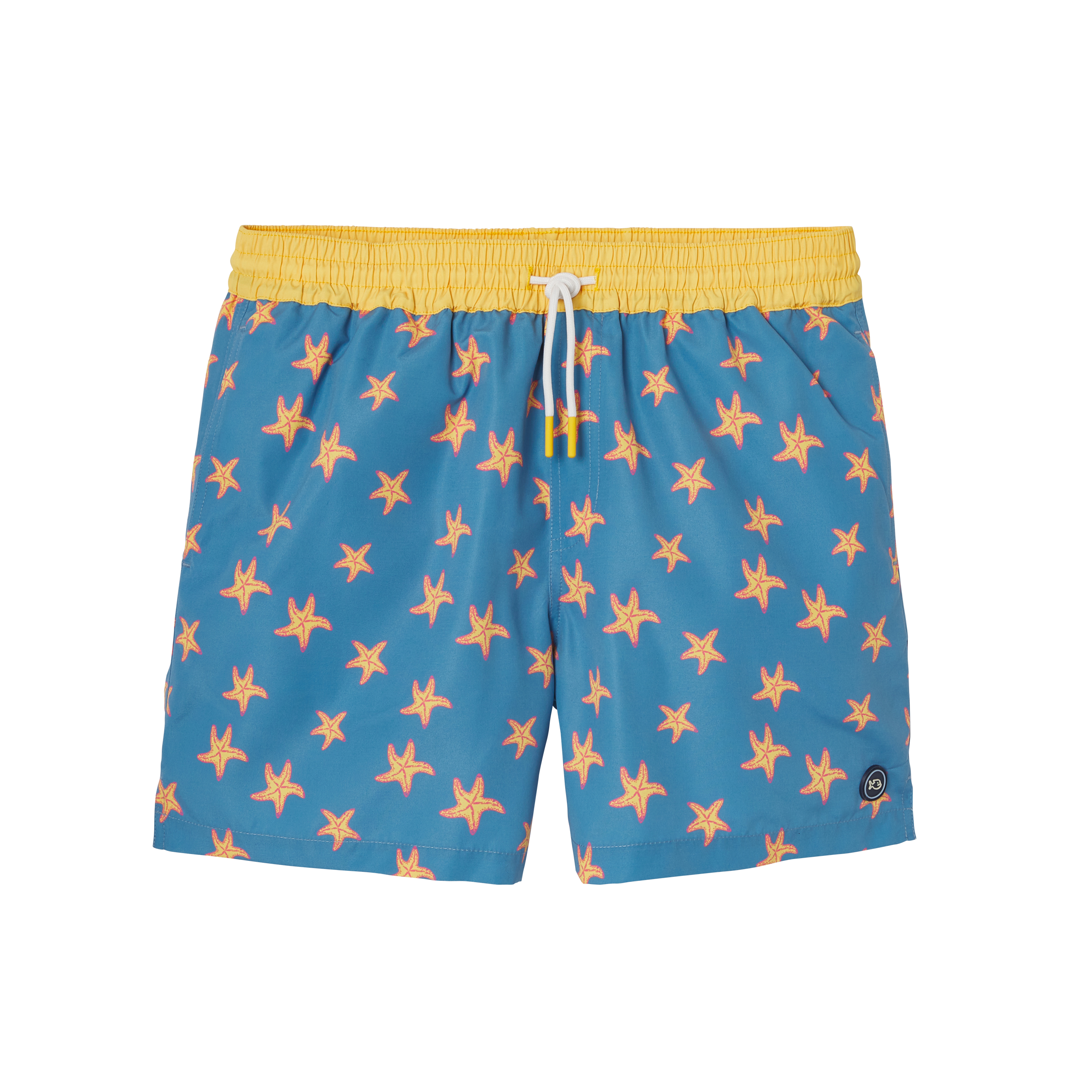 Recycled polyester swim shorts BILLYBELT Blue