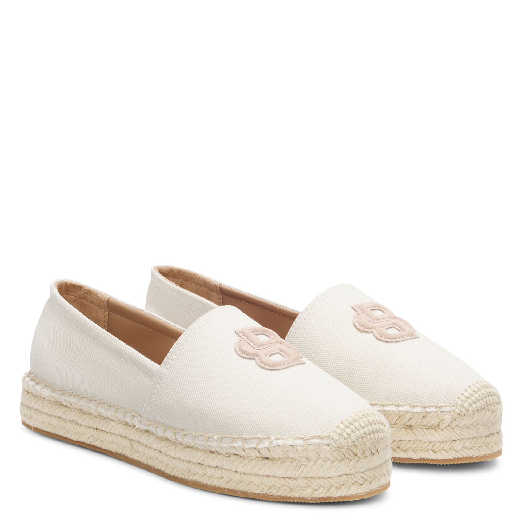 Canvas espadrilles BOSS Beige