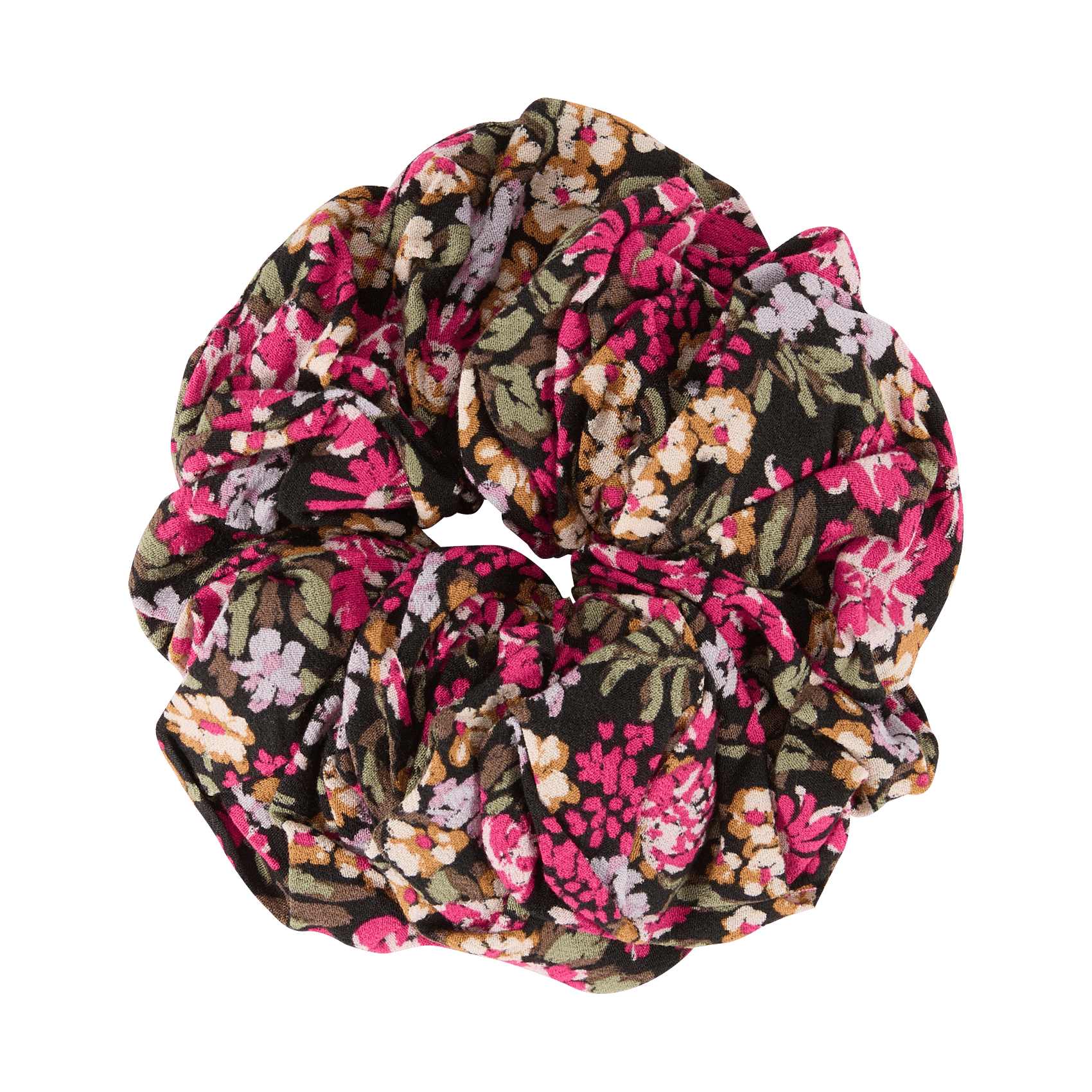 Printed scrunchie DES PETITS HAUTS Multicolored