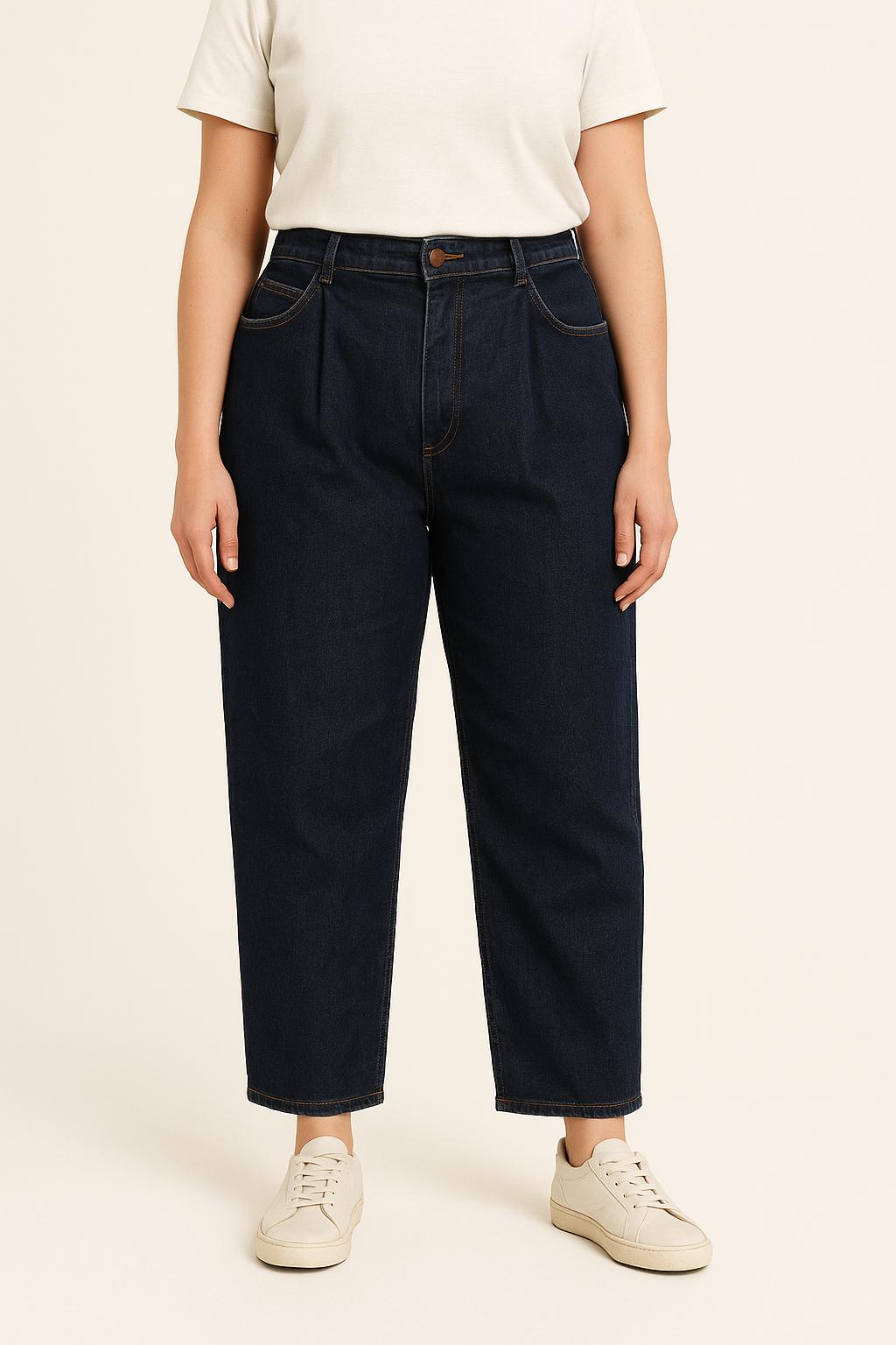 Cropped slim jeans with studs COMPTOIR DES COTONNIERS - Seconde main Blue